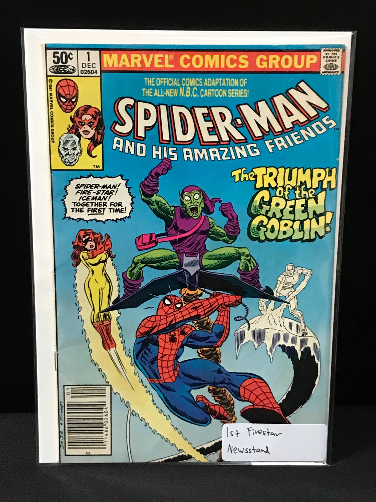 SPIDERMAN AND HIS AMAZING FRIENDS #1 1ST APPEARANCE FIRESTAR - MARVEL COMICS: Prices are in Canadian dollars