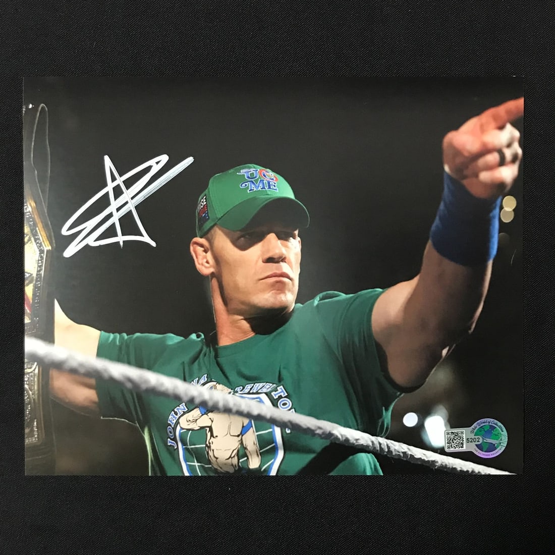 JOHN Cena SIGNED 8X10 - WWOC COA (1 of 1)