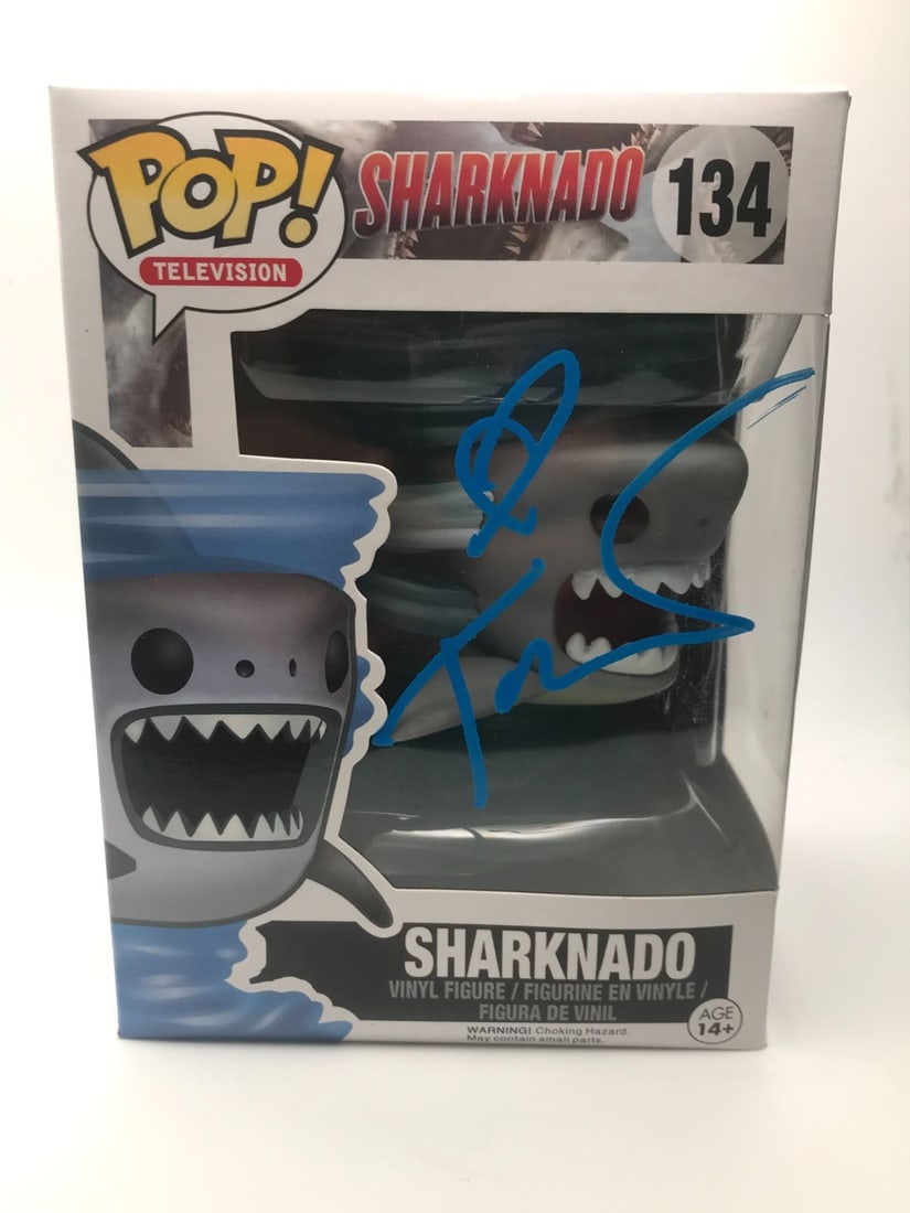 TARA REID SIGNED SHARKNADO FUNKO POP - WWOC COA: Prices are in Canadian dollars