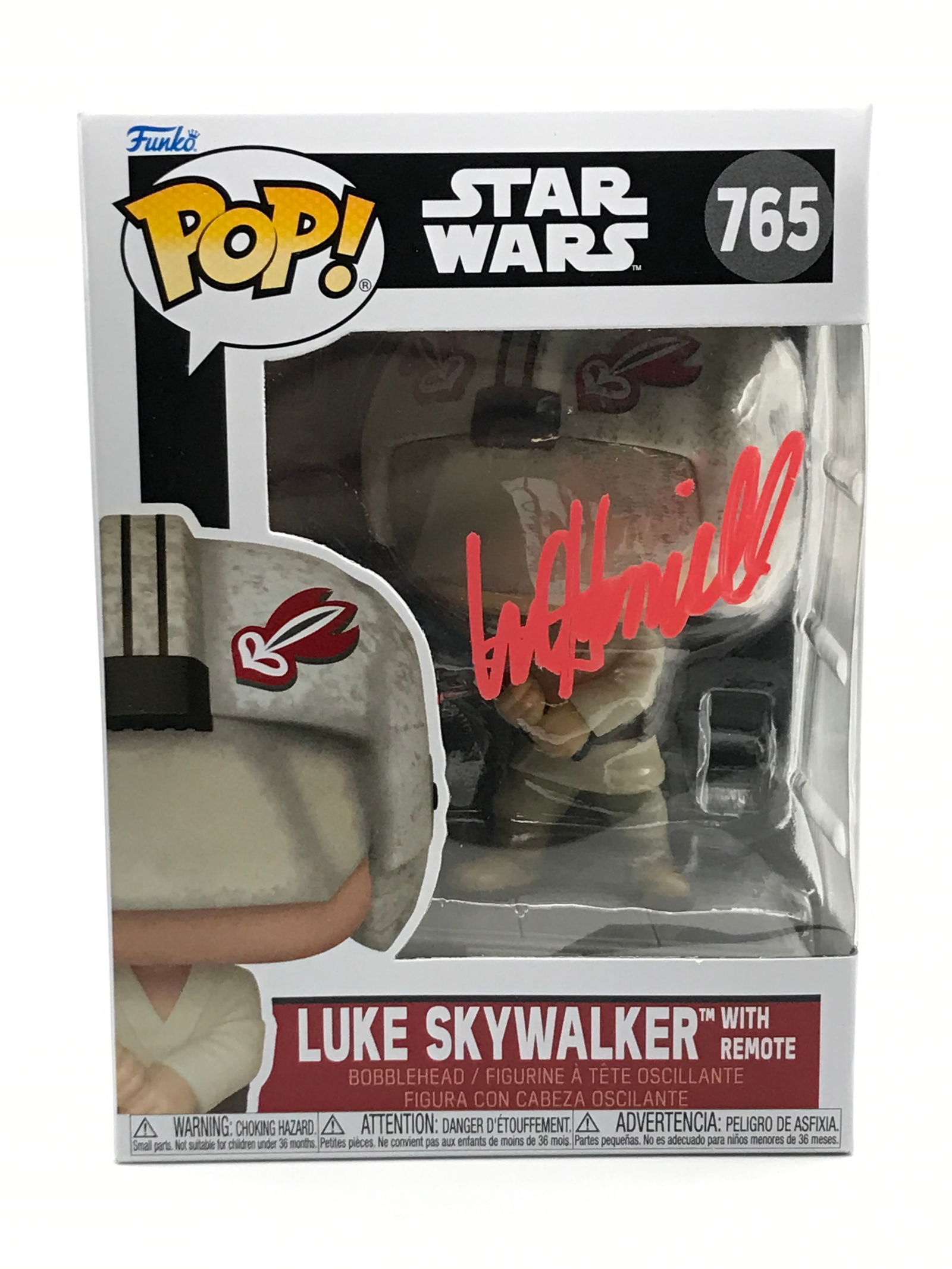 MARK HAMILL SIGNED LUKE SKYWALKER FUNKO POP - KB COA: Prices are in Canadian dollars