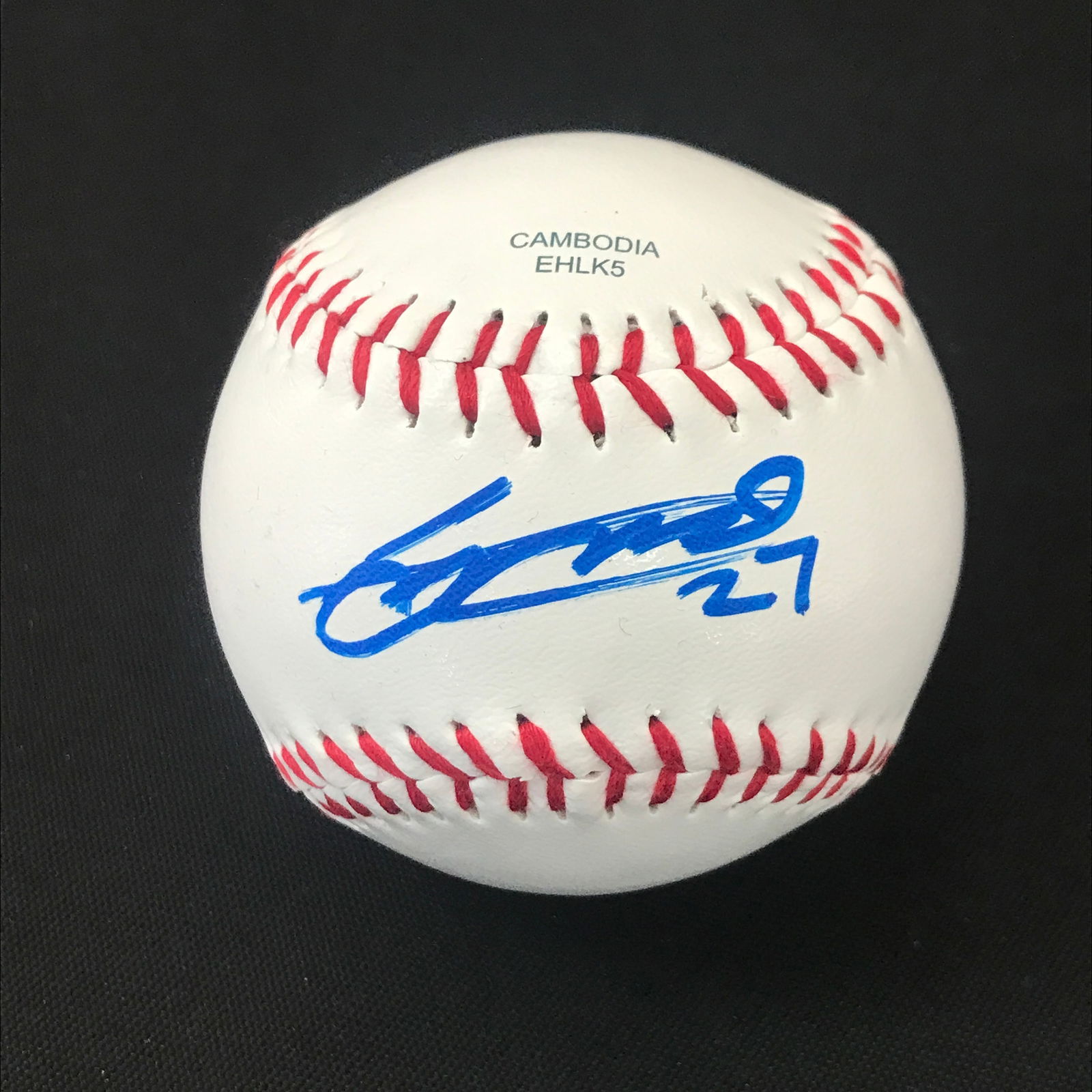 VLADIMIR GUERRERO JR SIGNED BASEBALL (ACE COA) (1 of 2)
