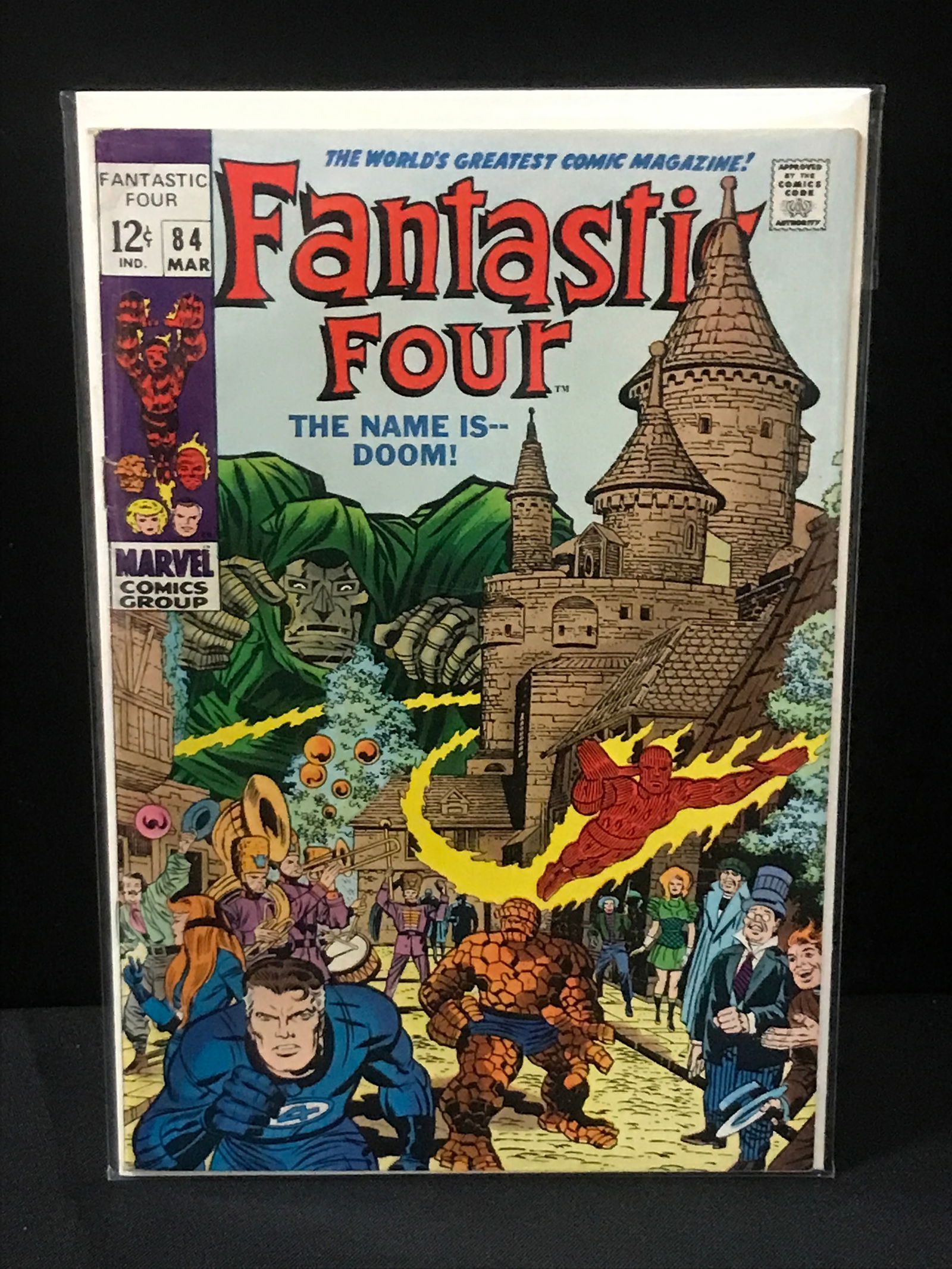 FANTASTIC FOUR #84 -  MARVEL COMICS (1 of 1)
