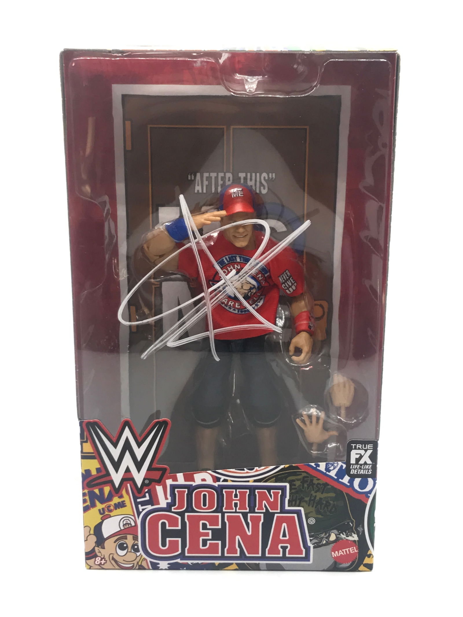 John Cena SIGNED ACTION FIGURE - WWOC COA: Prices are in Canadian dollars