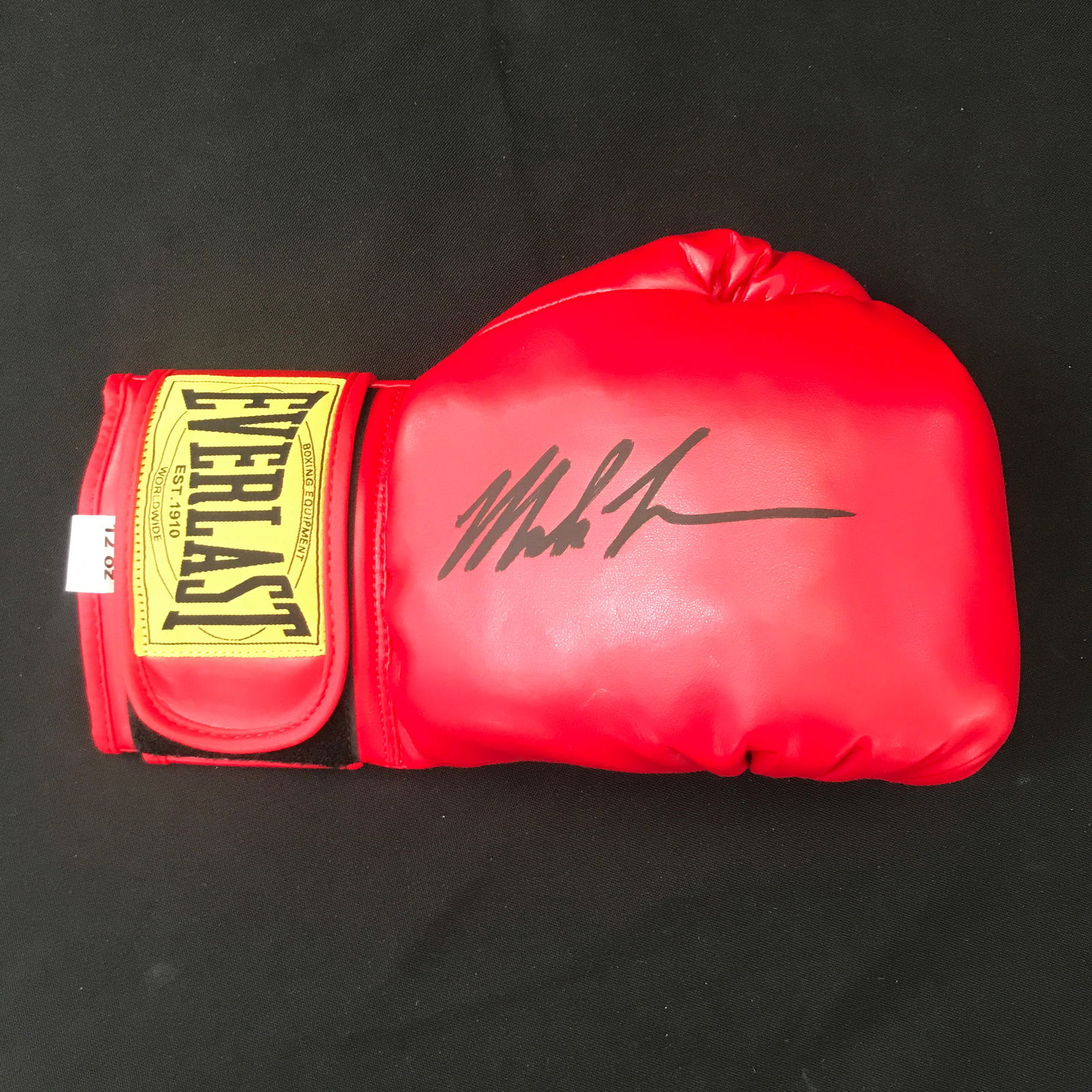 MIKE TYSON SIGNED EVERLAST BOXING GLOVE - WWOC COA: Prices are in Canadian dollars