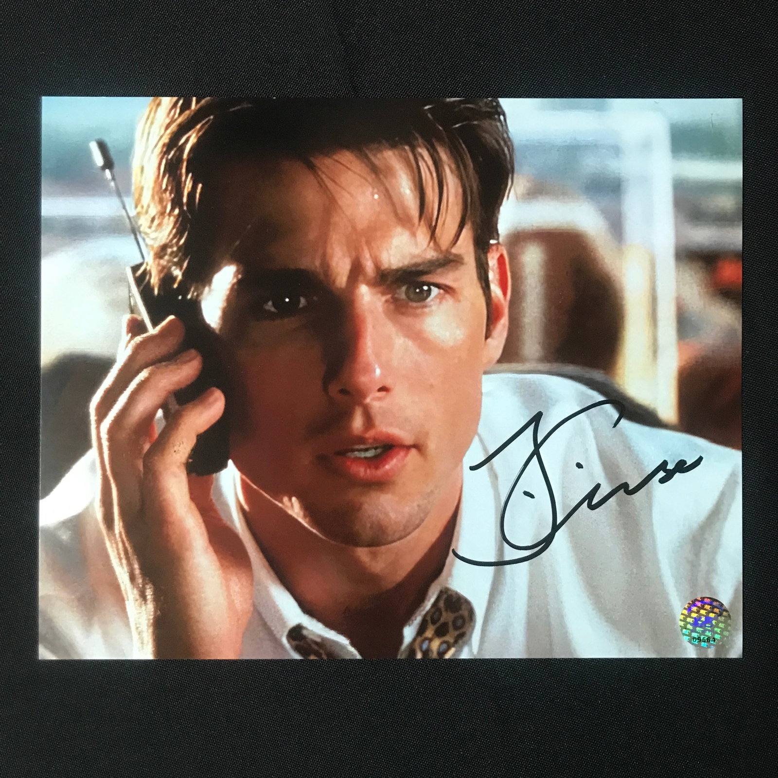 TOM CRUISE SIGNED JERRY MAQUIRE 8X10 - KB COA: Prices are in Canadian dollars