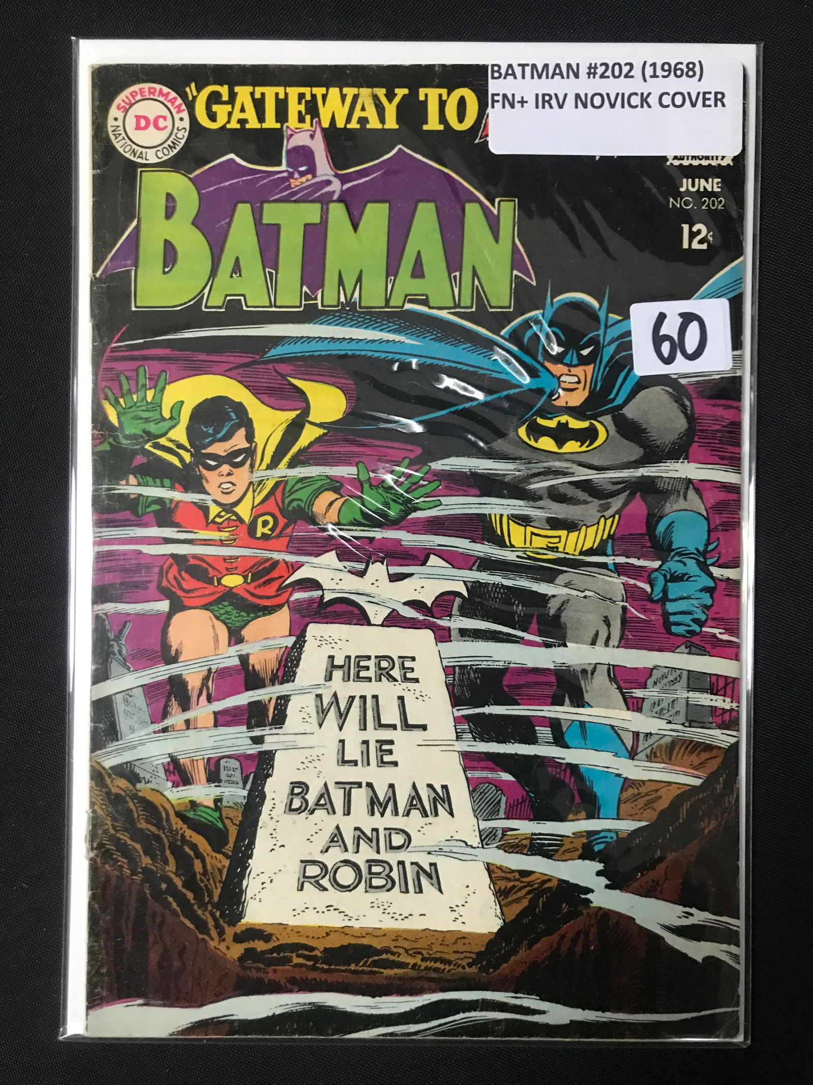 BATMAN #202 (1968) - DC COMICS (1 of 1)
