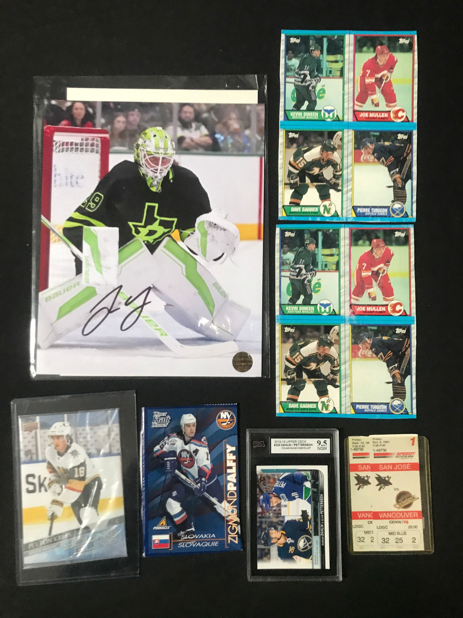 LOT OF HOCKEY MEMORABILIA INCLUDING SIGNED PICTURE: Prices are in Canadian dollars