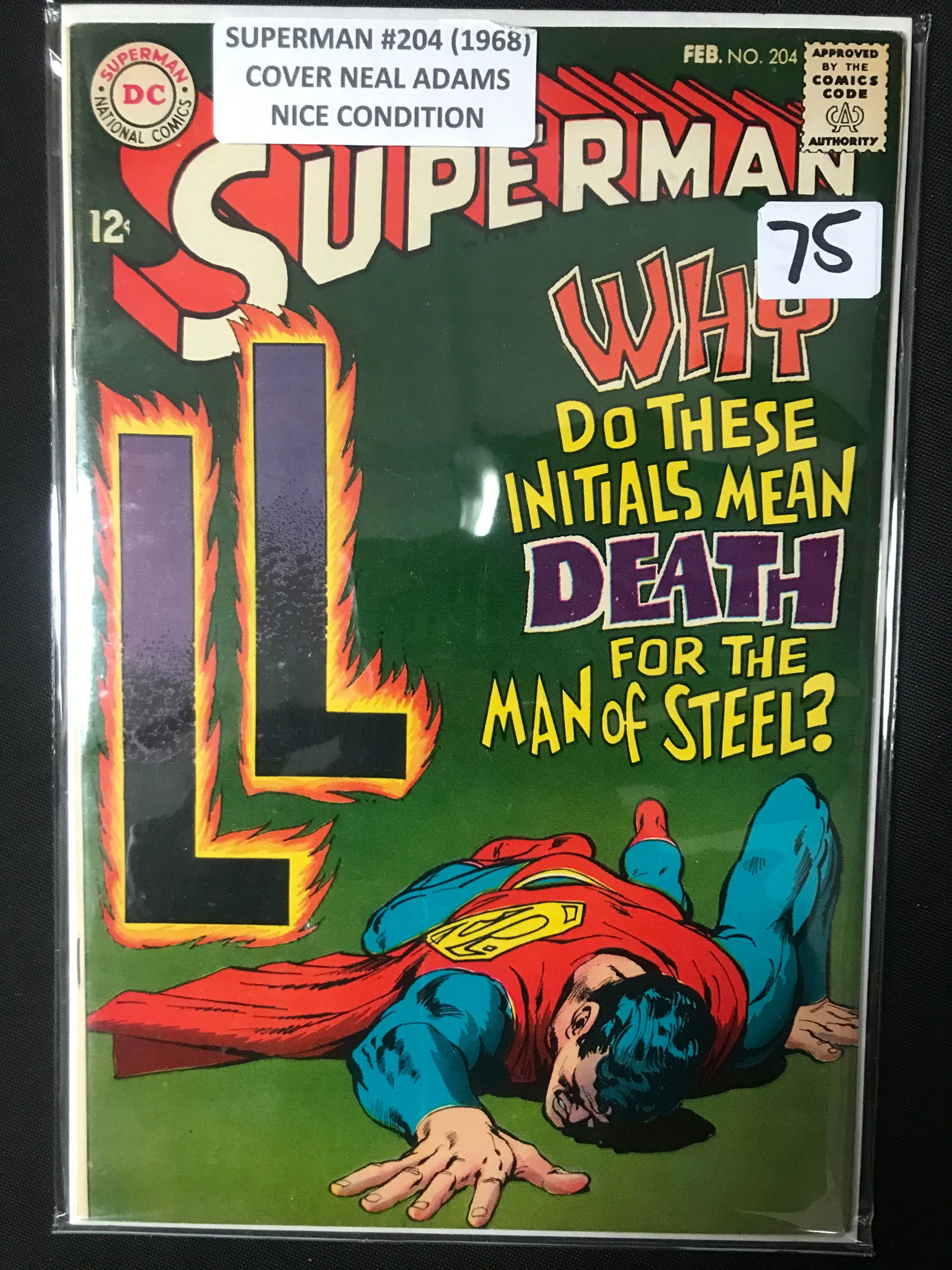 SUPERMAN #204 (1968) - DC COMICS (1 of 1)
