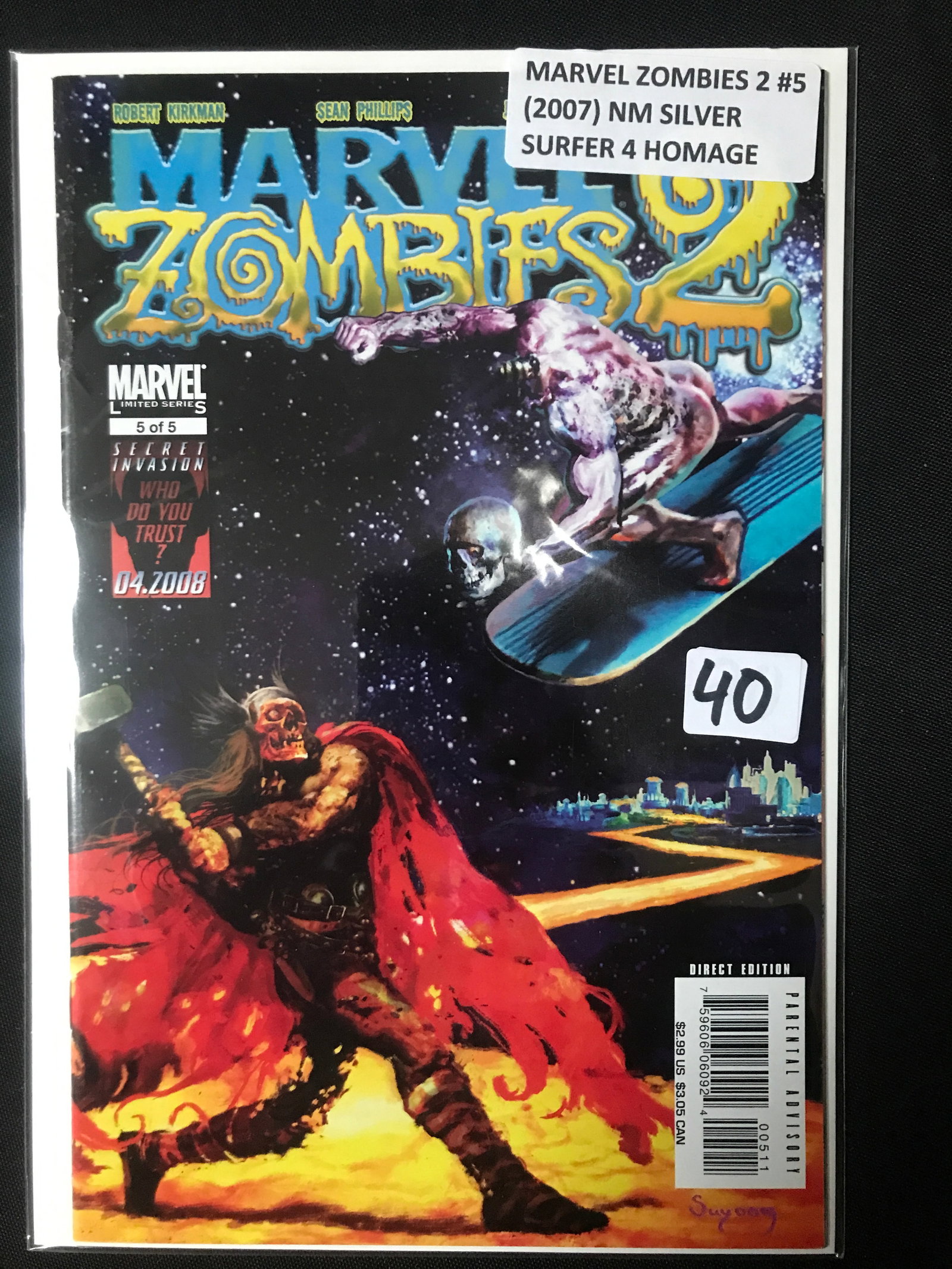 MARVEL ZOMBIES 2 #5 (2007) - MARVEL COMICS (1 of 1)