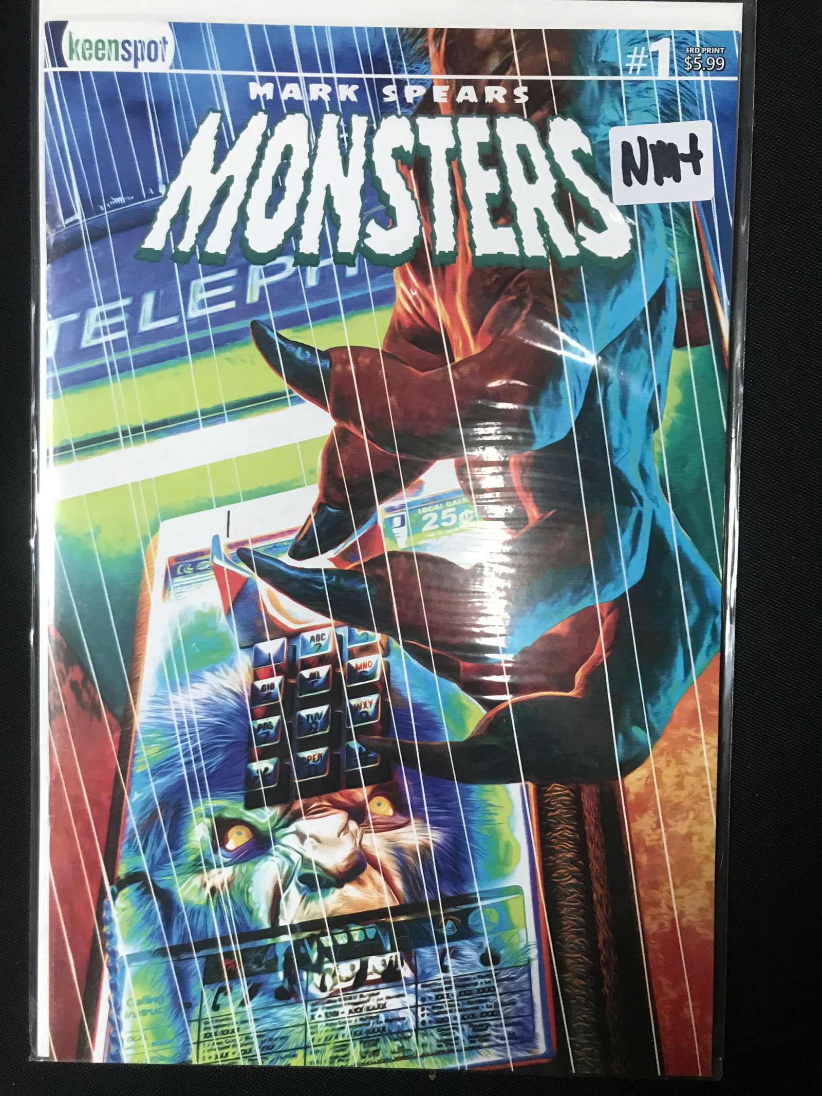 MARK SPEARS MONSTERS #1 - KEENSPOT COMICS (1 of 1)