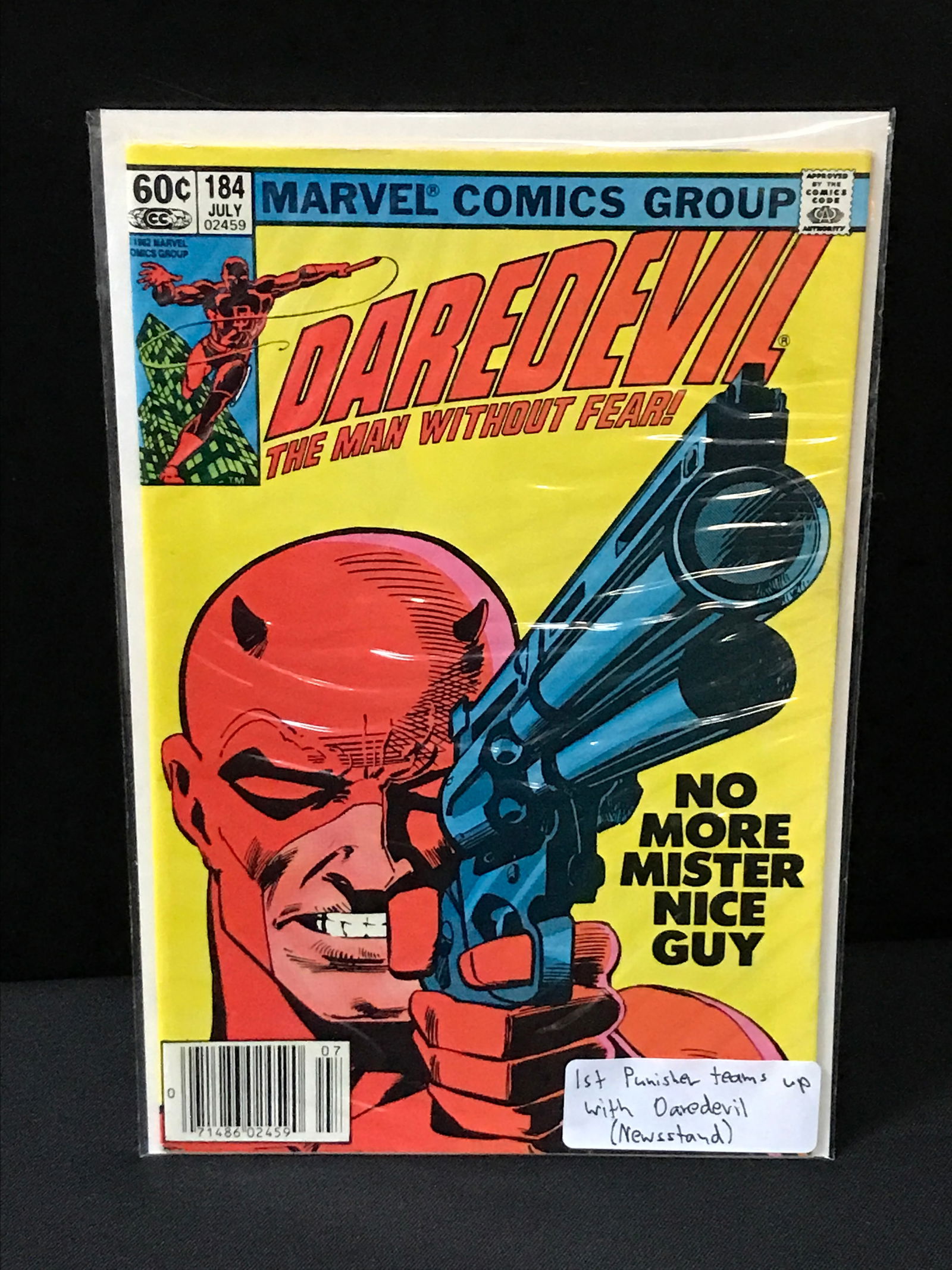DAREDEVIL #184 1ST PUNISHER TEAM UP - MARVEL COMICS (1 of 1)