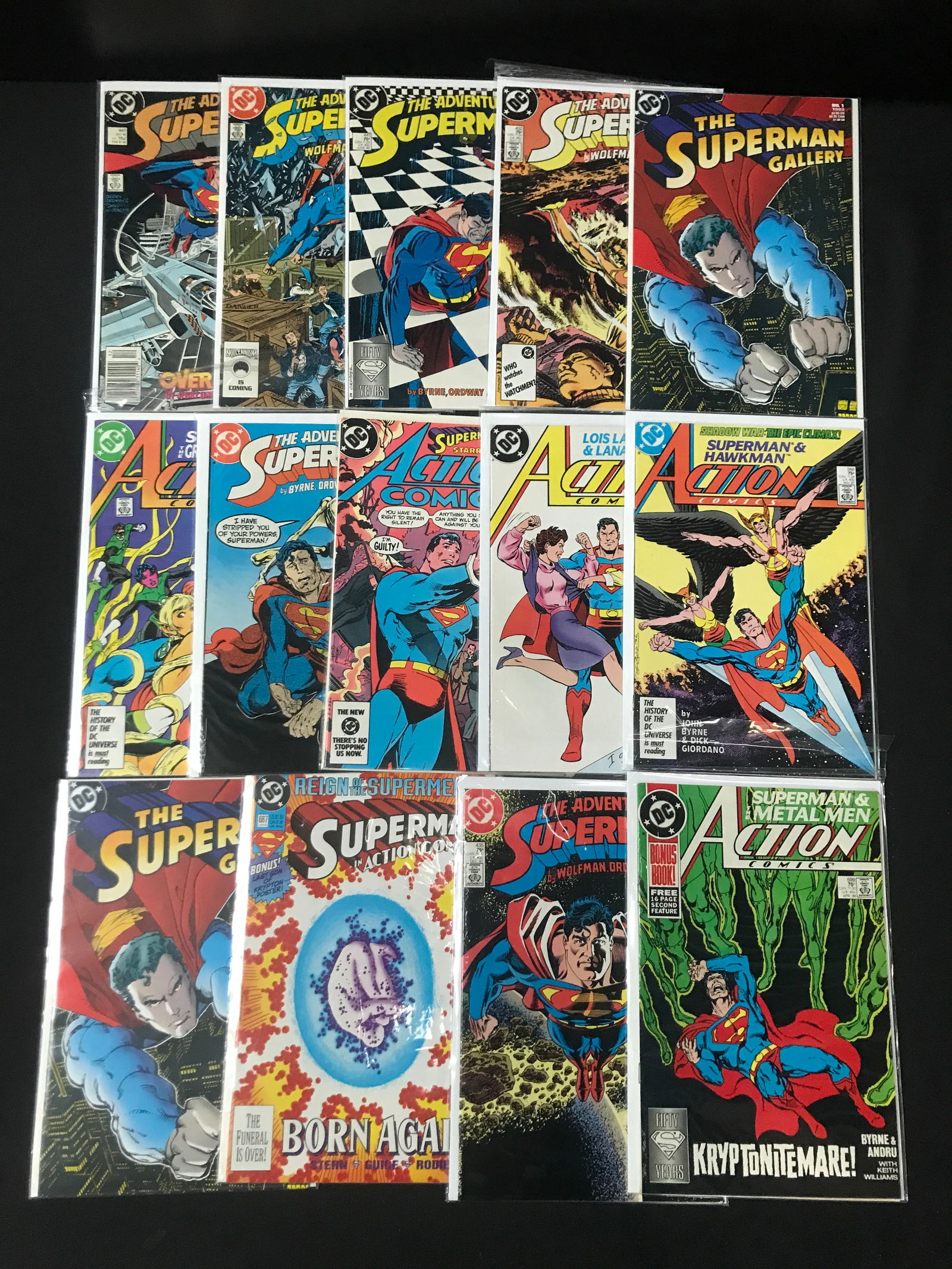 LOT OF 14 SUPERMAN COMICS (DC COMICS) (1 of 1)