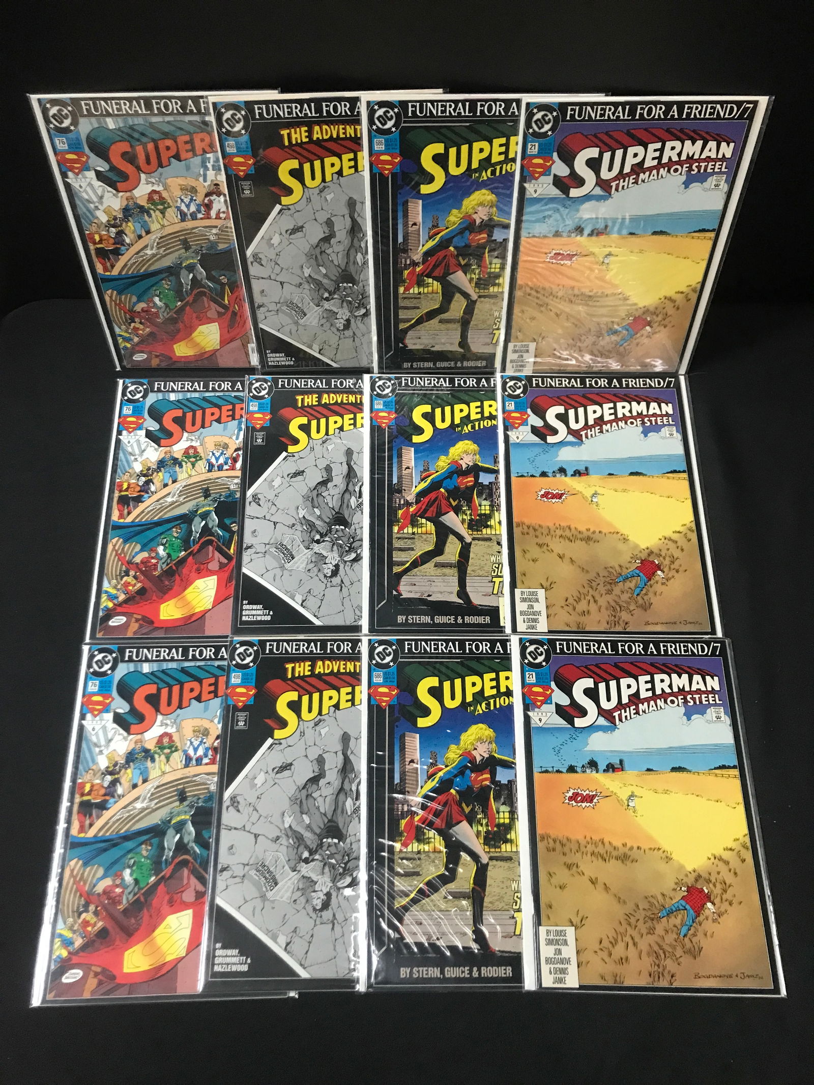 LOT OF 12 SUPERMAN COMICS (DC COMICS) (1 of 1)