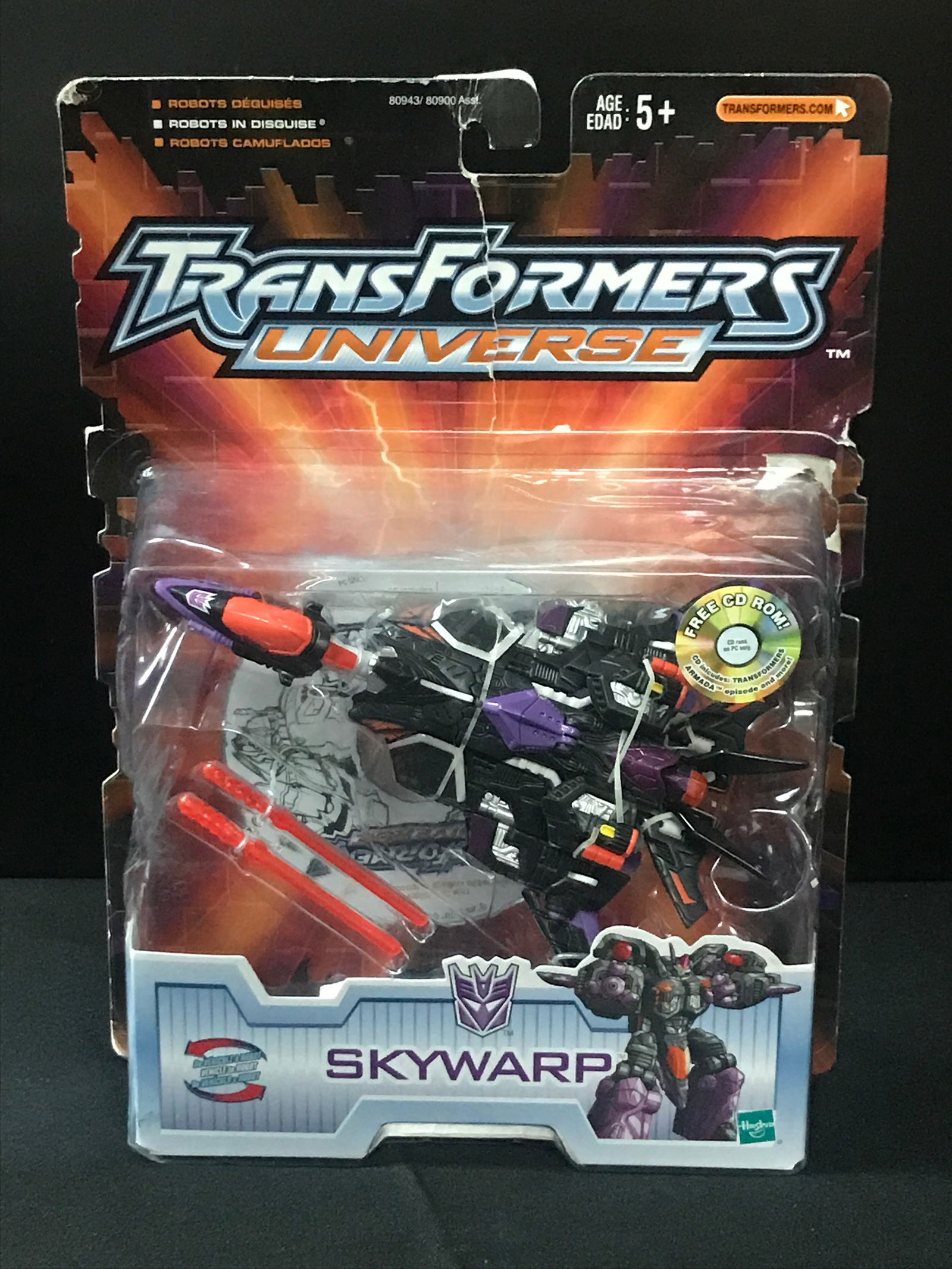 VINTAGE TRANSFORMERS UNIVERSE SKYWARP IN ORIGINAL PACKAGING (1 of 2)