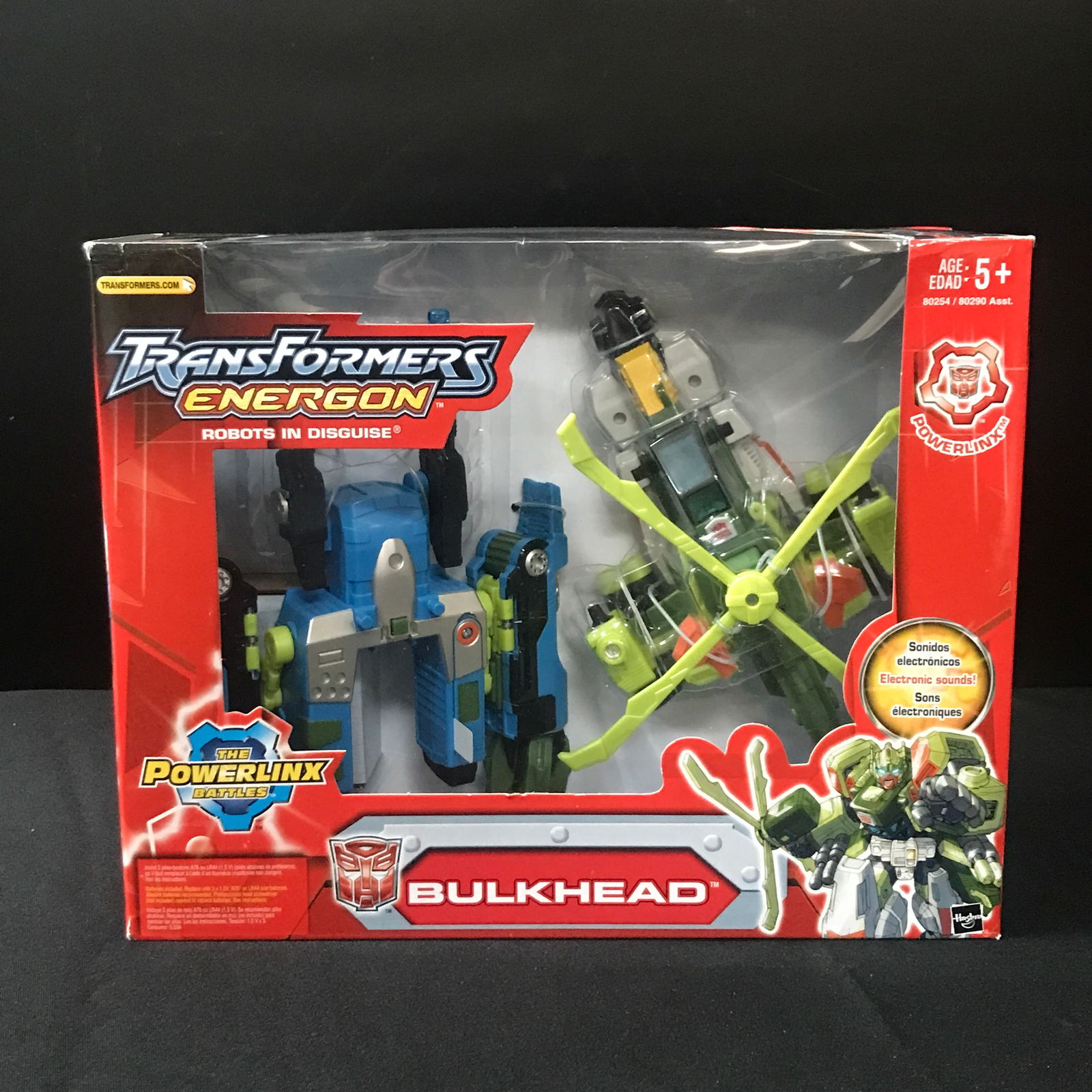 VINTAGE TRANSFORMERS ENERGON BULKHEAD IN ORIGINAL PACKAGING: Prices are in Canadian Dollars