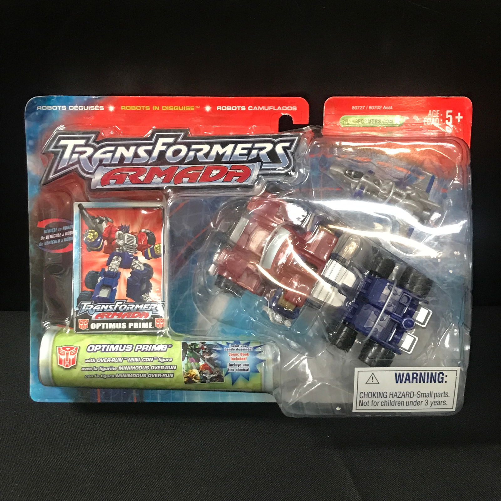 VINTAGE TRANSFORMERS ARMADA OPTIMUS PRIME IN ORIGINAL PACKAGING (1 of 2)