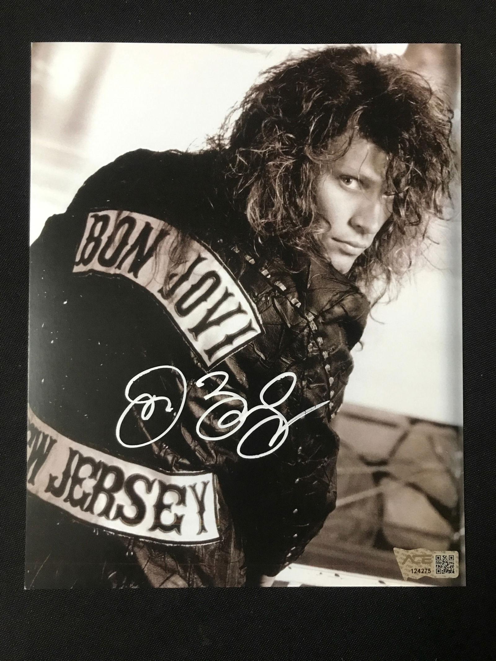 JON BON JOVI SIGNED 8X10 - ACE COA (1 of 1)