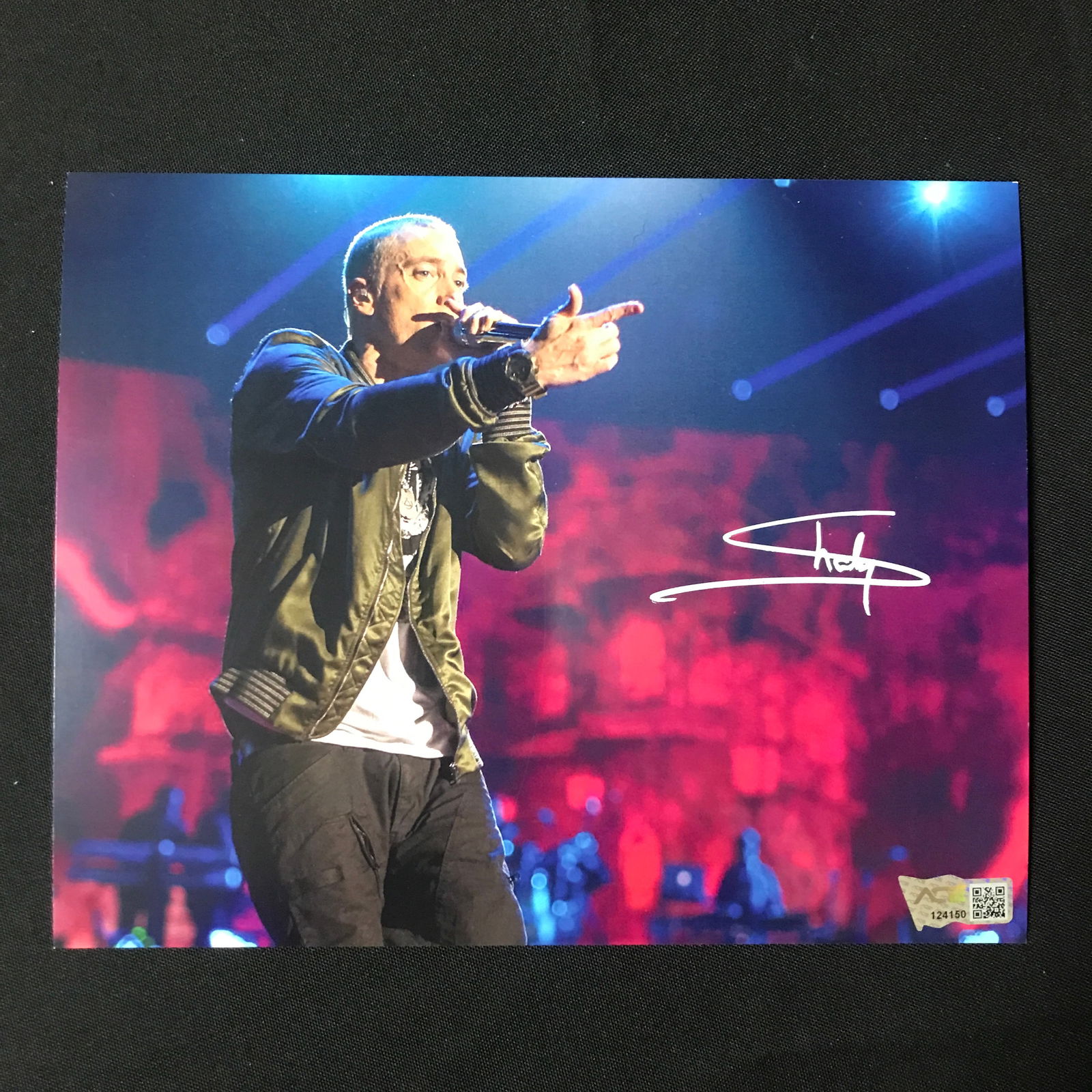 EMINEM SIGNED 8X10 - ACE COA (1 of 1)