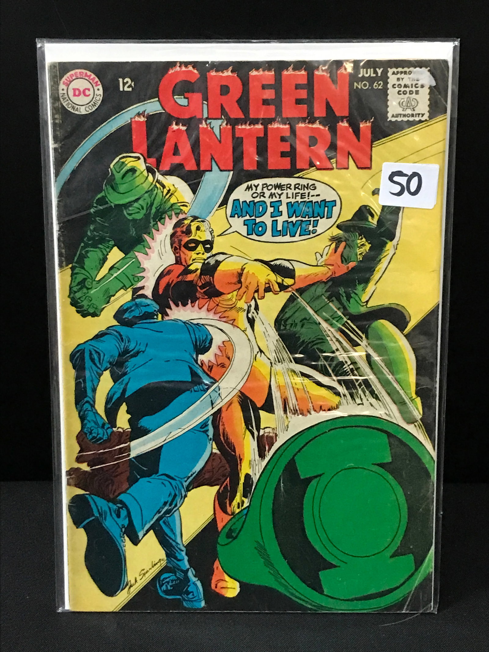 GREEN LANTERN #62 - DC COMICS: Prices are in Canadian dollars