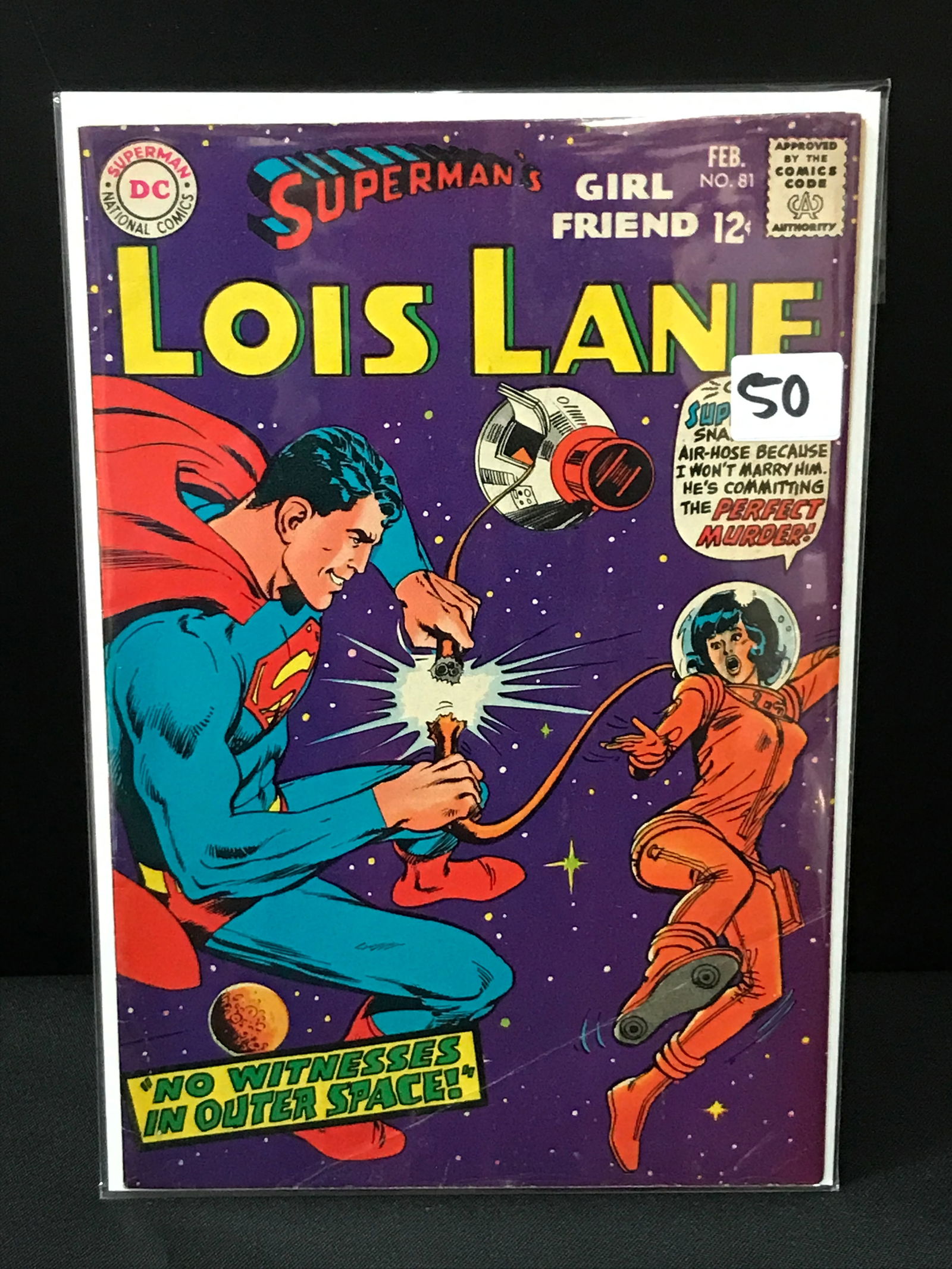 SUPERMAN'S GIRLFRIEND LOIS LANE #81 - DC COMICS (1 of 1)