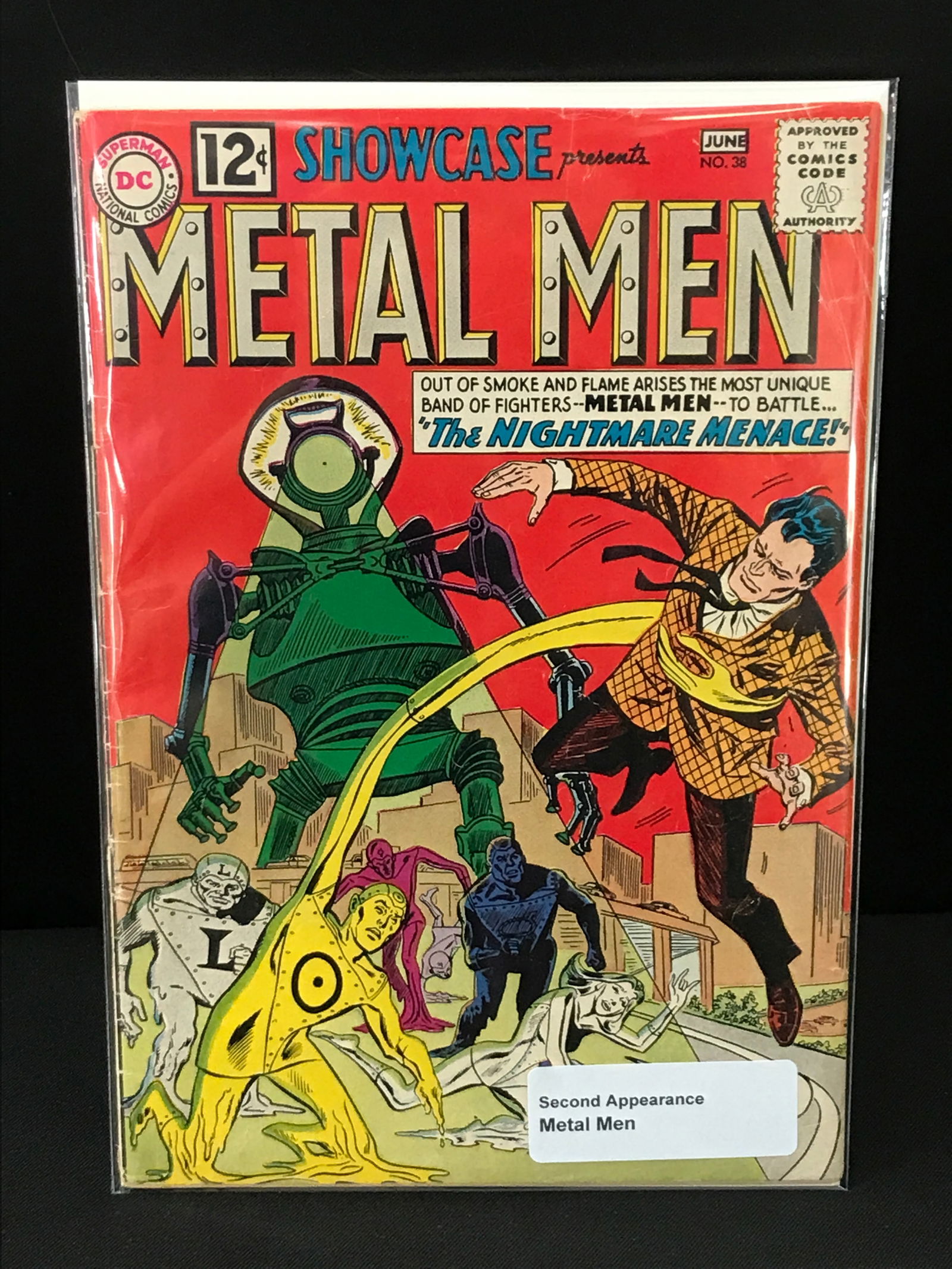 SHOWCASE PRESENTS #38 2ND APPEARANCE OF METAL MEN - DC COMICS (1 of 1)