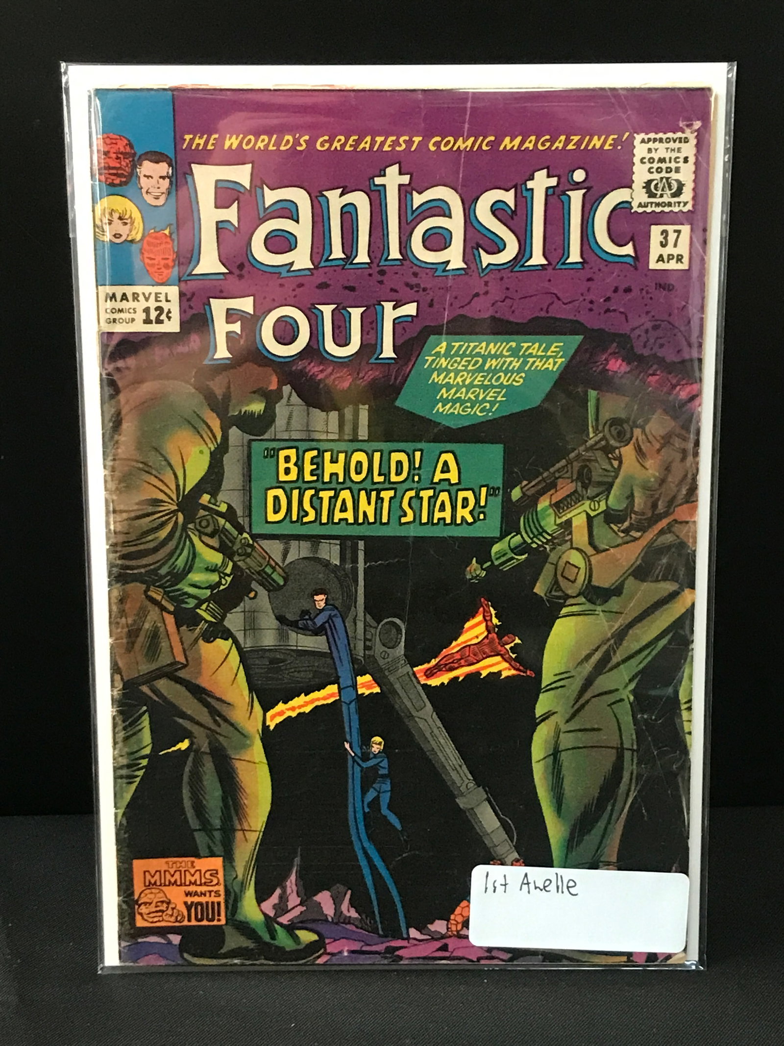 FANTASTIC FOUR #37 1ST ANELLE- MARVEL COMICS: Prices are in Canadian dollars