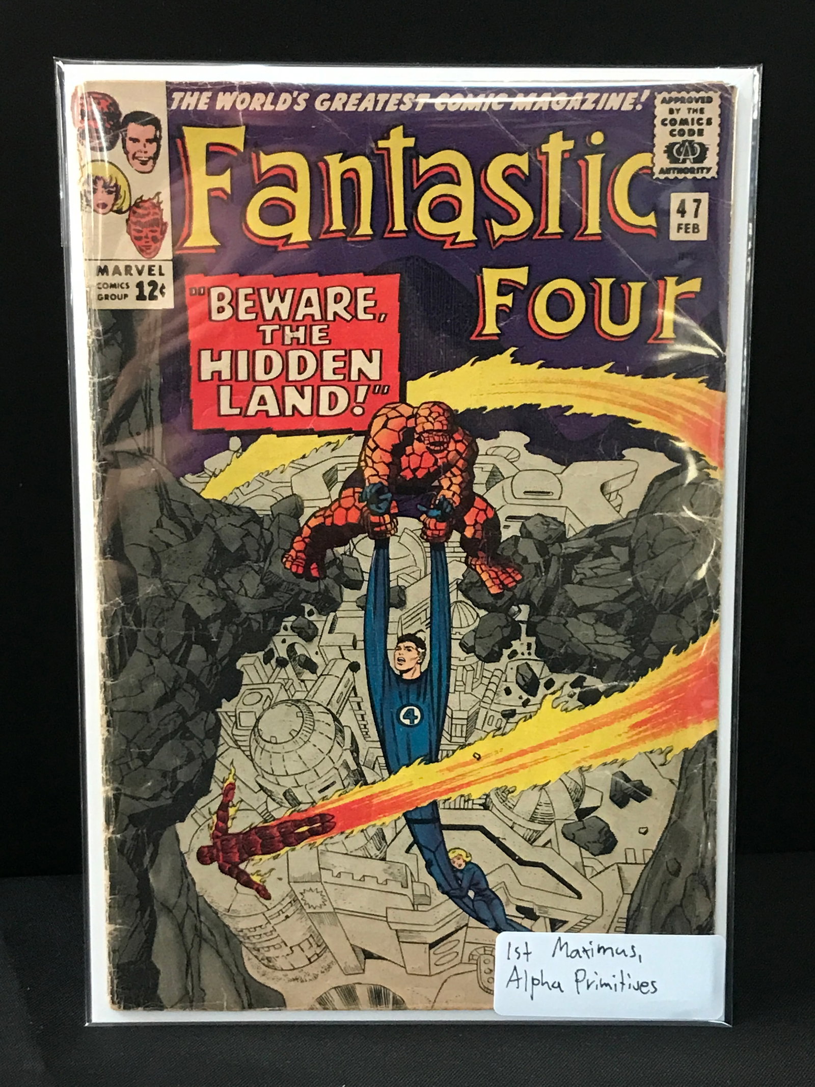 FANTASTIC FOUR #47 1ST MATIMUS AND 1ST ALPHA PRIMITIVES - MARVEL COMICS: Prices are in Canadian dollars