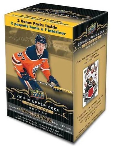 2018-19 UPPER DECK SERIES 1 NHL SEALED HOCKEY BLASTER BOX (1 of 1)