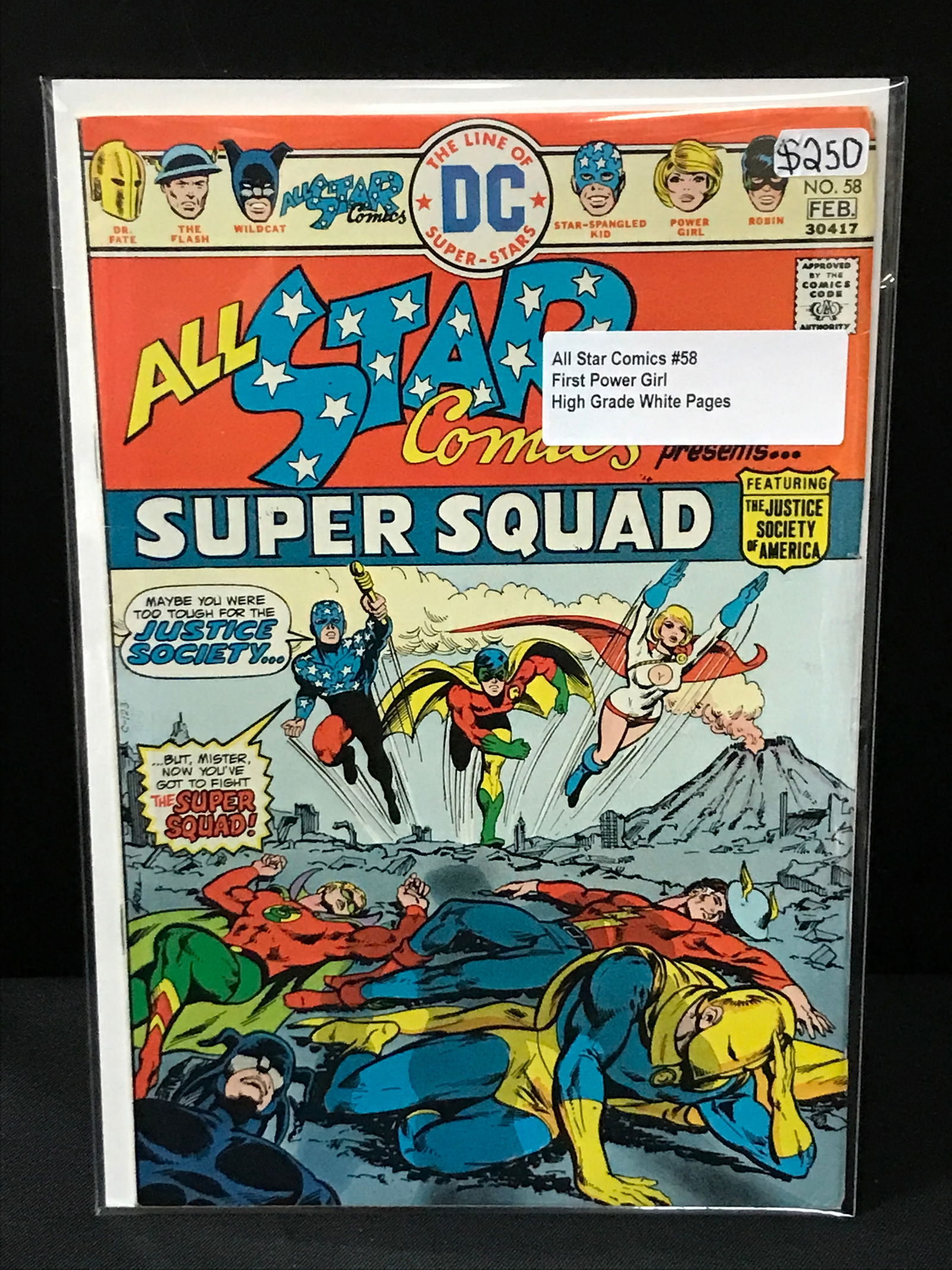 ALL STAR COMICS #58 1ST POWERGIRL - DC COMICS (1 of 1)