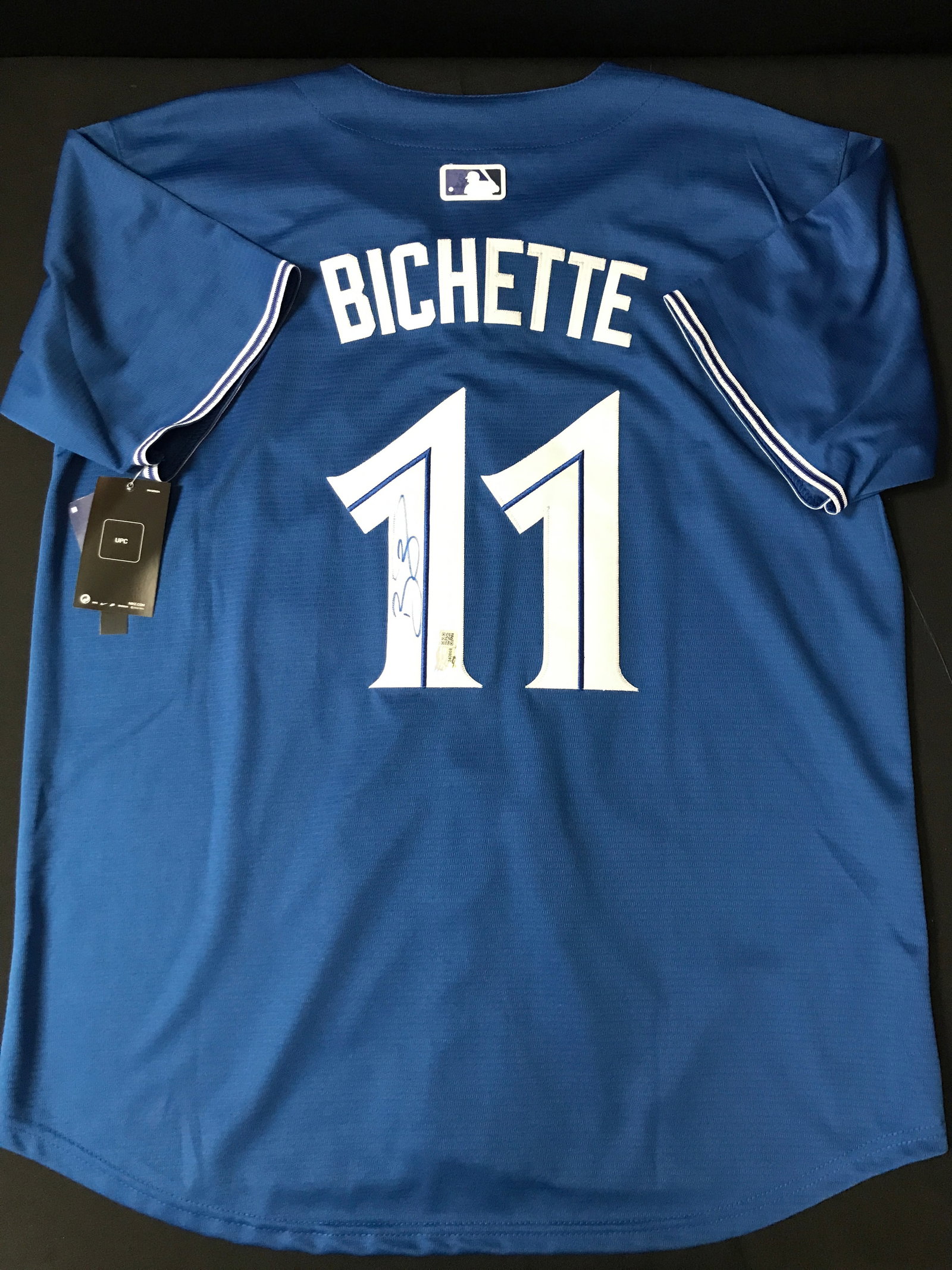 BO BICHETTE SIGNED TORONTO BLUE JAYS JERSEY - ACE COA: Prices are in Canadian dollars