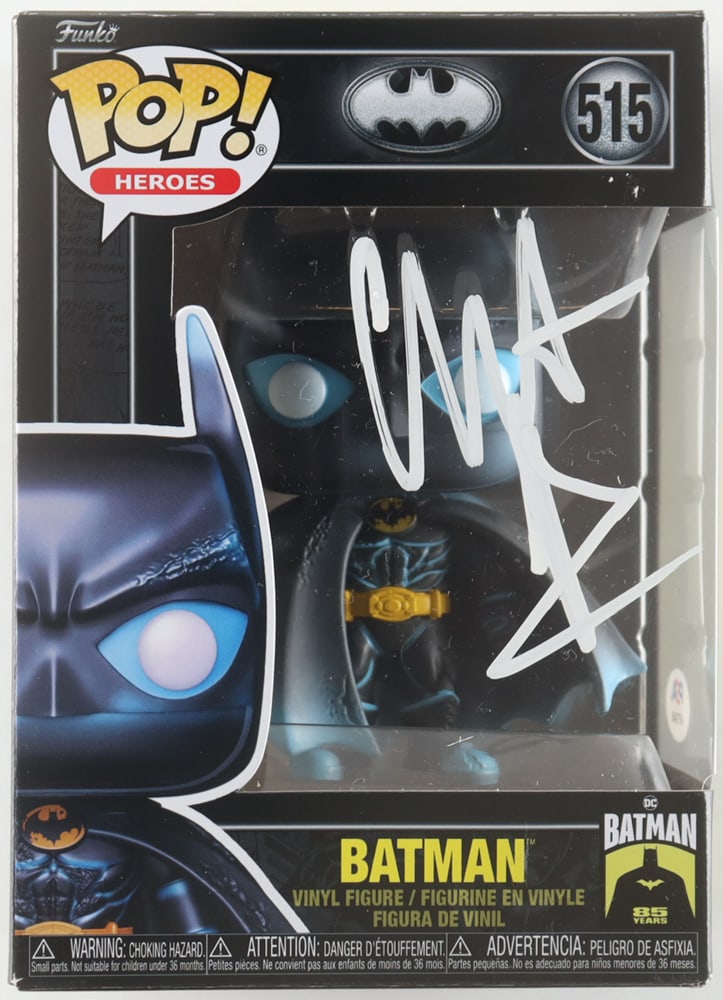 CHRISTIAN BALE SIGNED BATMAN FUNKO POP - PSA COA (1 of 2)