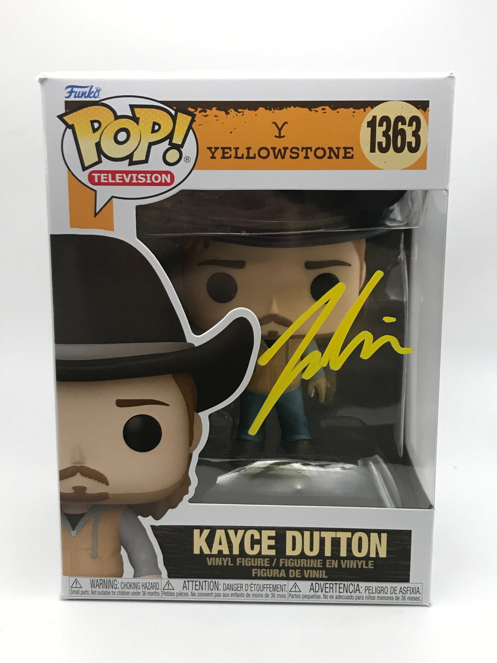 LUKE GRIMES SIGNED KAYCE DUTTON YELLOWSTONE FUNKO POP - KB COA: Prices are in Canadian dollars