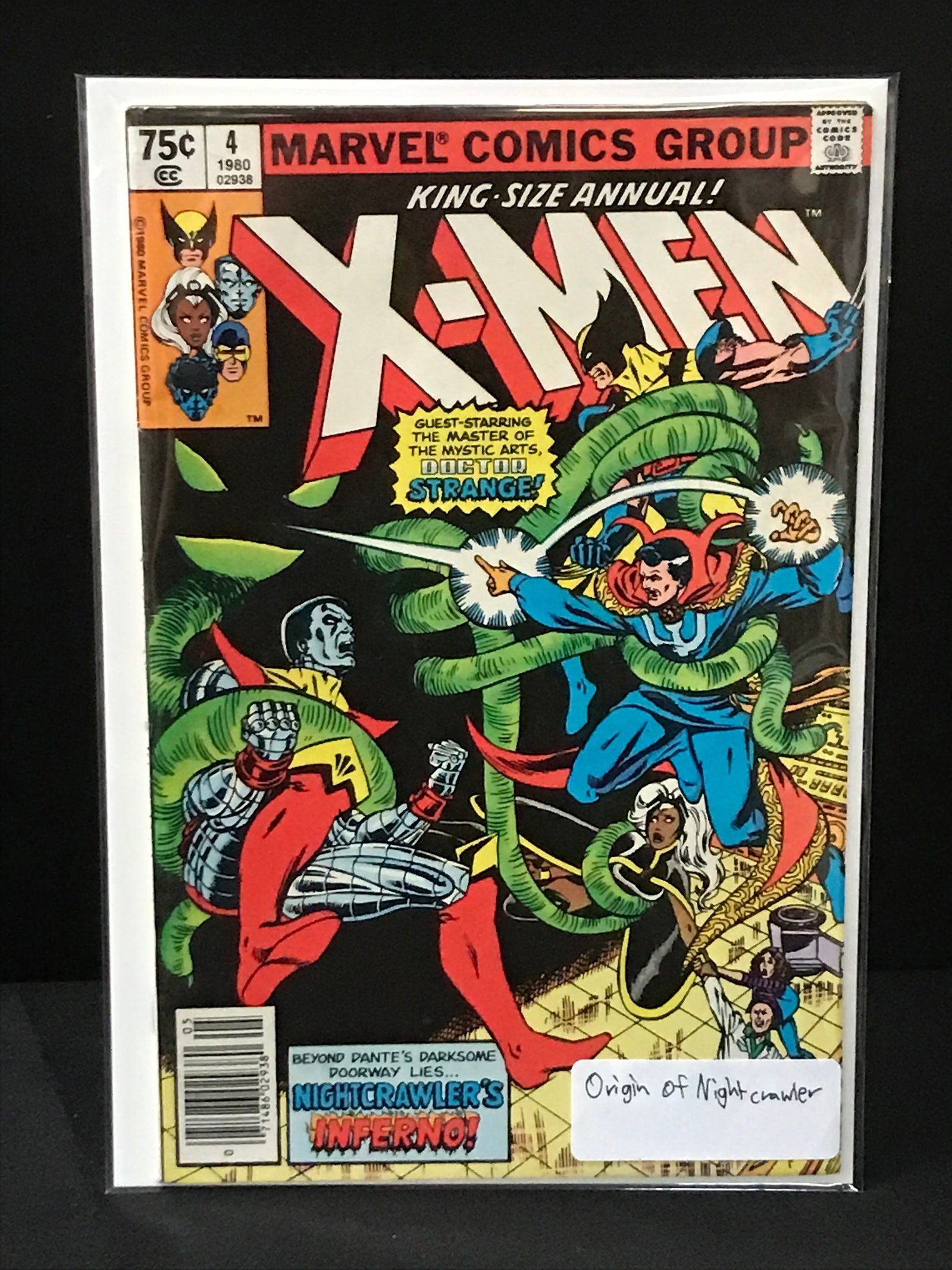 X-MEN KING SIZED ANNUAL #4 ORIGIN OF NIGHTCRAWLER - MARVEL COMICS: Prices are in Canadian dollars