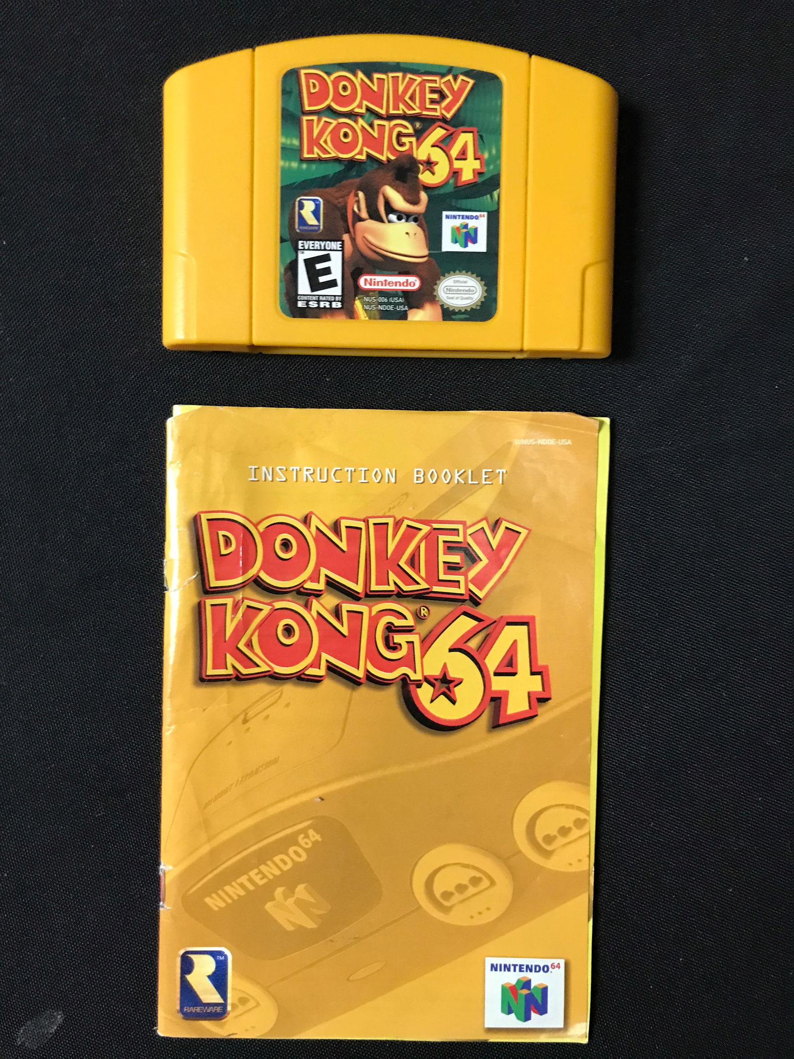 DONKEY KING 64 NINTENDO 64 VIDEO GAME WITH MANUAL: Prices are in Canadian dollars