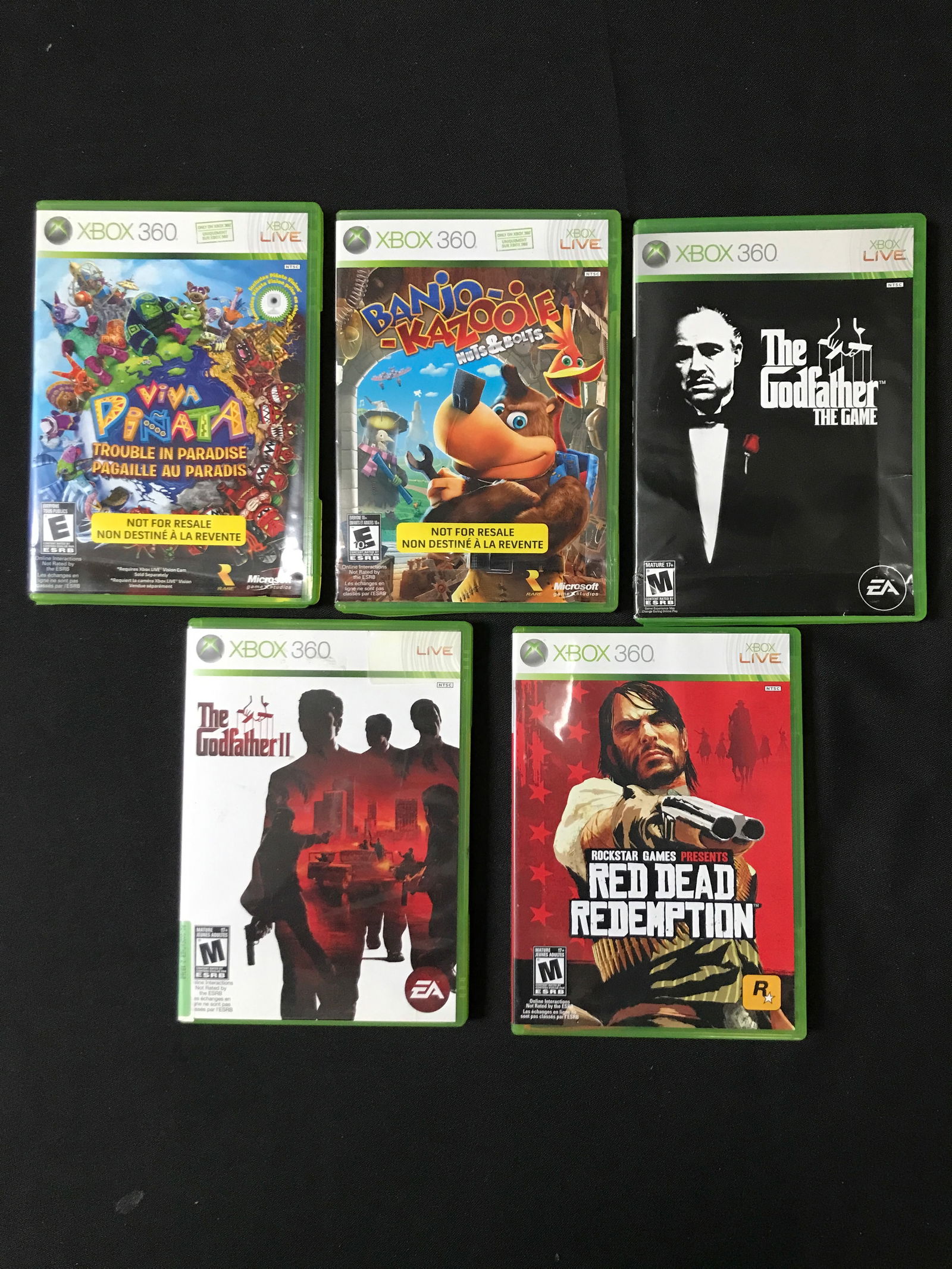 XBOX 360 VIDEO GAME LOT (1 of 1)