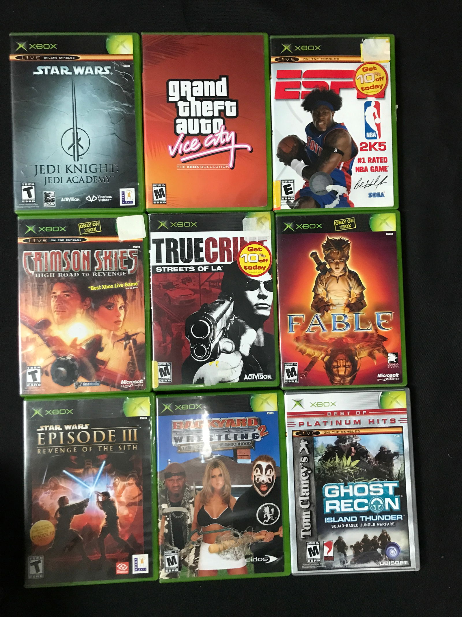 XBOX VIDEO GAME LOT (1 of 1)