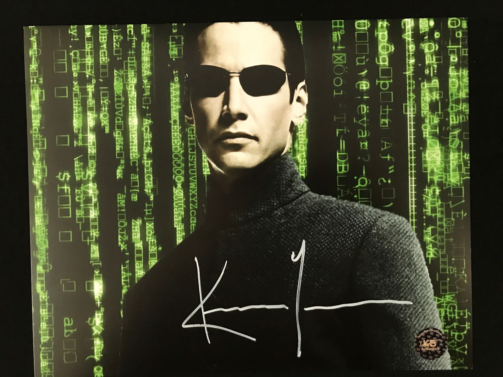 Keanu Reeves SIGNED MATRIX 8X10 - KB COA (1 of 1)