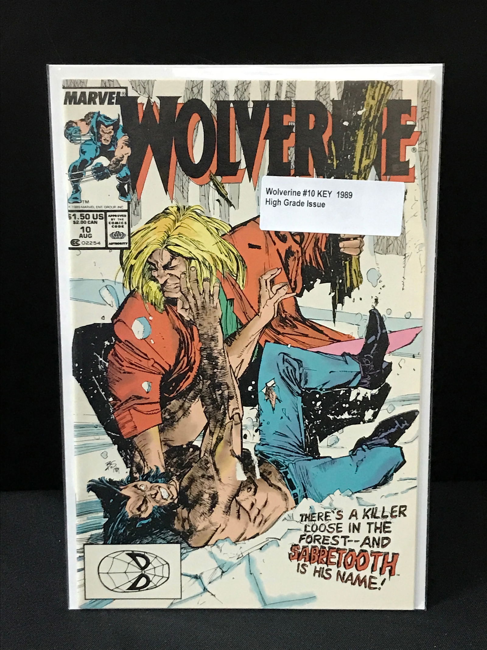 WOLVERINE #10 (1989) - MARVEL COMICS (1 of 1)