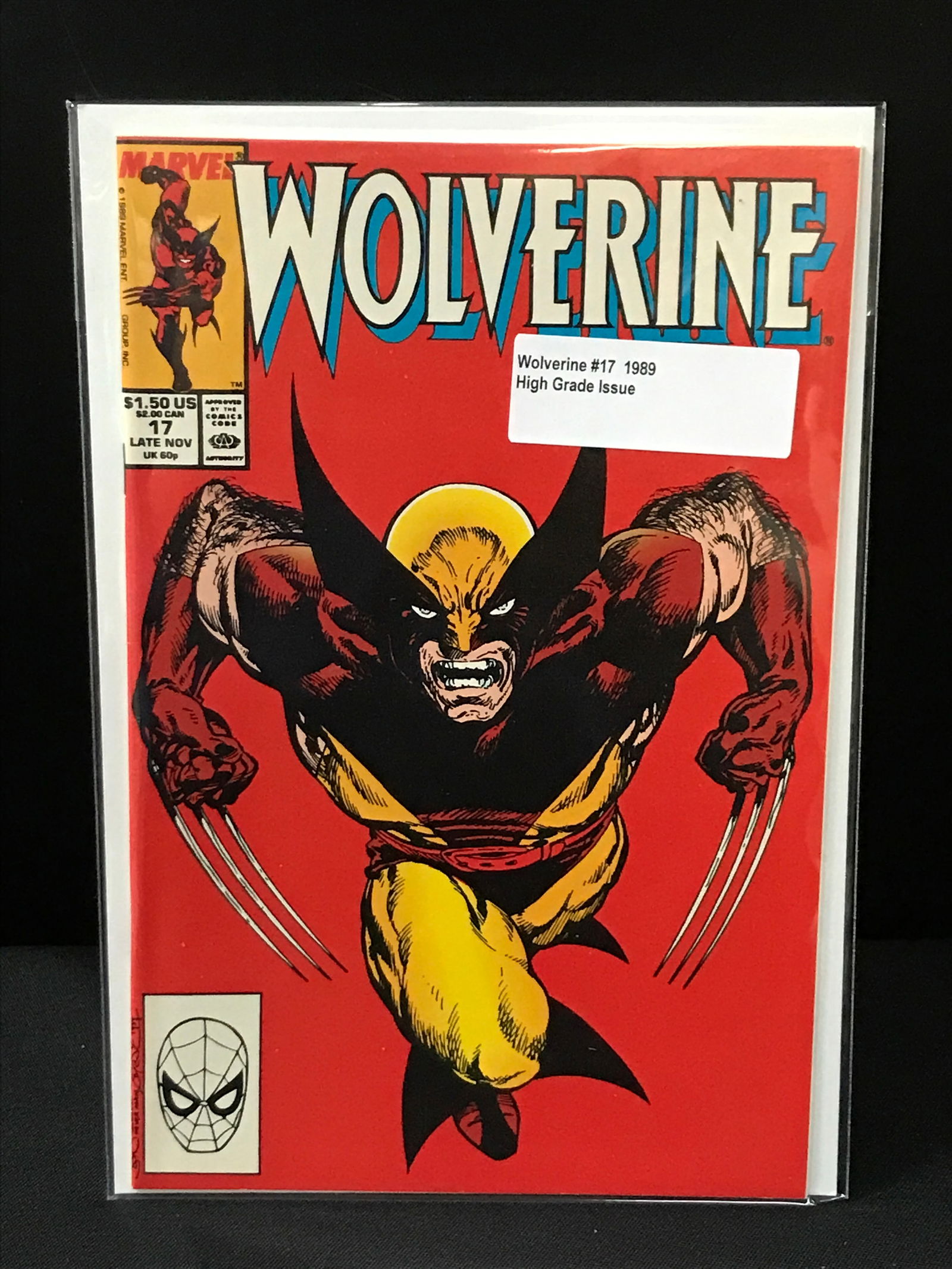 WOLVERINE #17 (1989) - MARVEL COMICS (1 of 1)