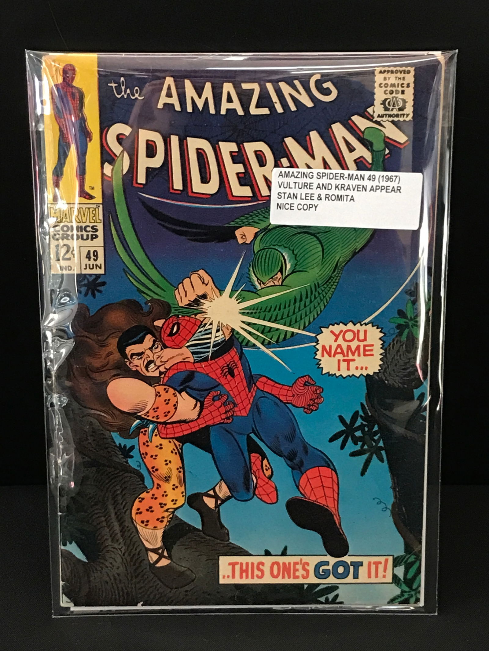 THE AMAZING SPIDERMAN #49 (1967) - MARVEL COMICS (1 of 1)