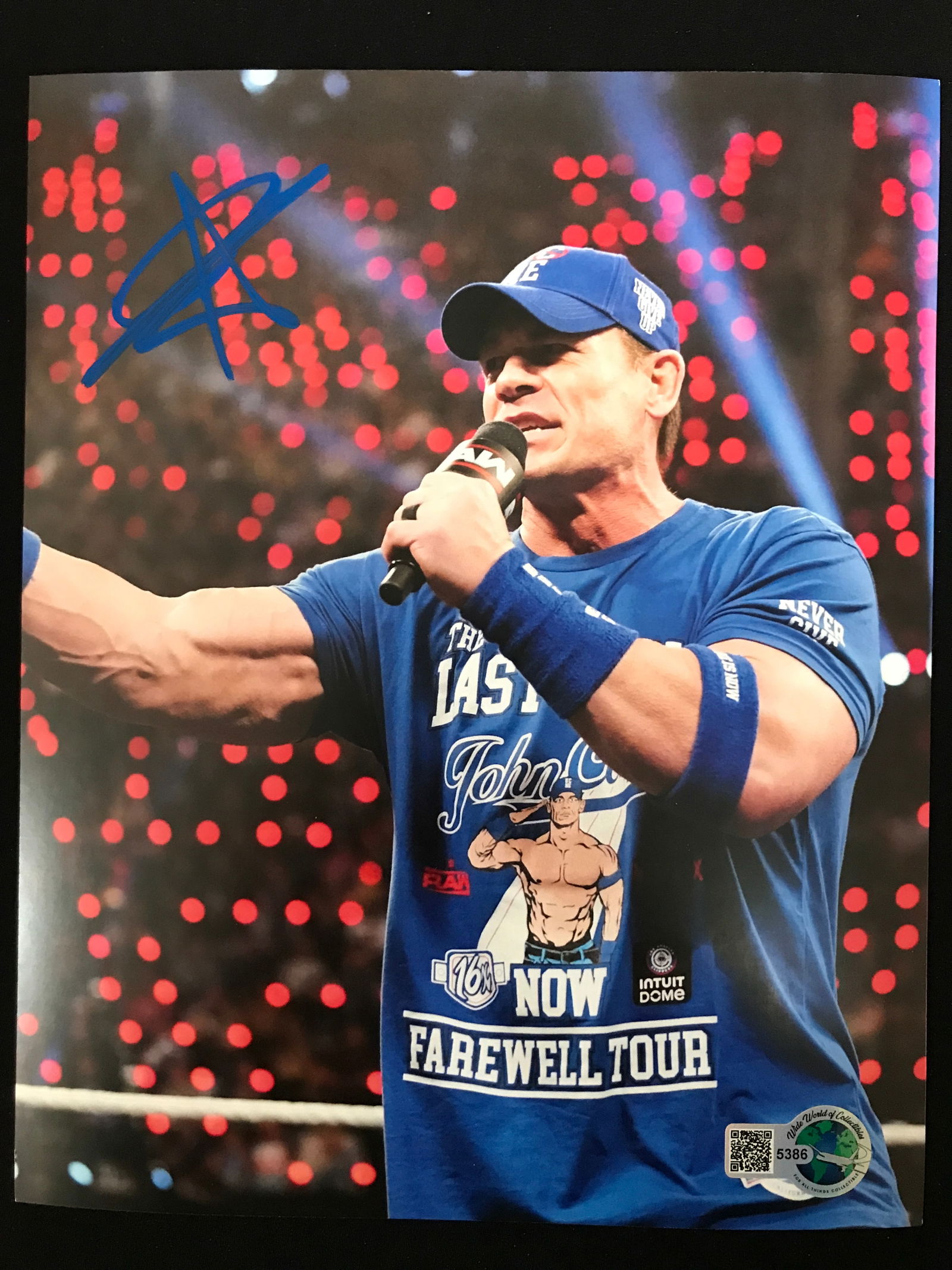 John Cena SIGNED 8X10 - WWOC COA (1 of 1)
