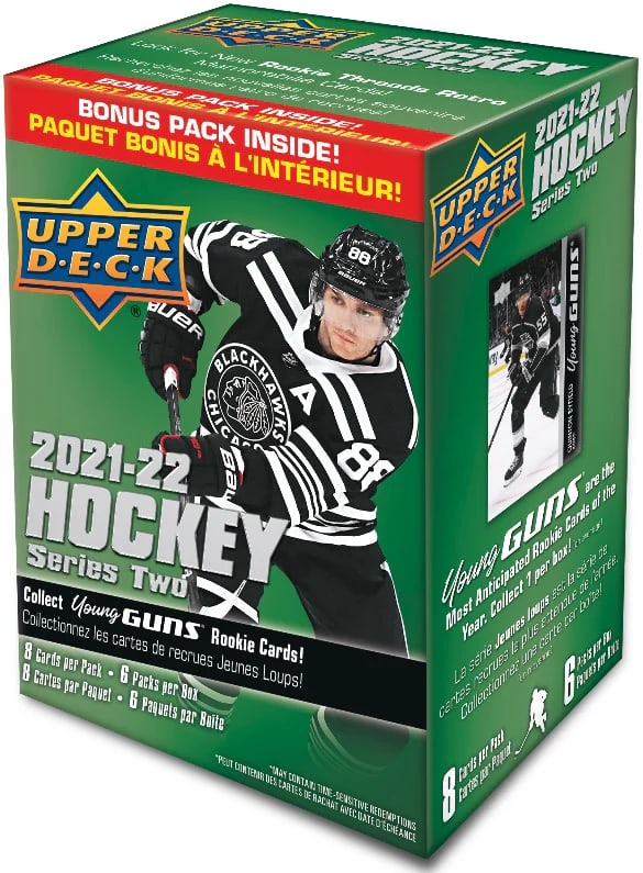 2021-22 UPPER DECK HOCKEY SERIES 2 SEALED BOX (1 of 1)