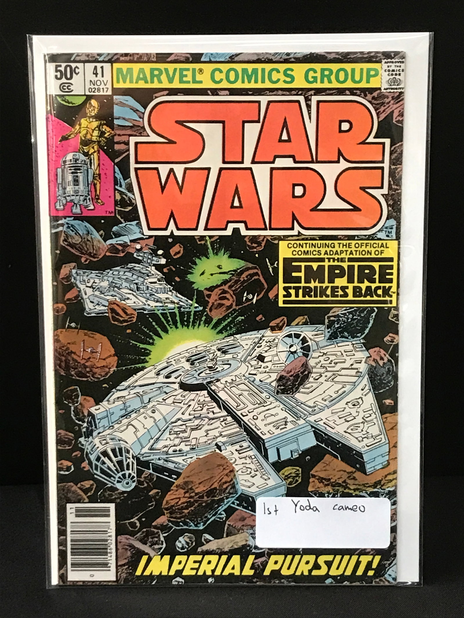 Star Wars #41 1ST YODA CAMEO - MARVEL COMICS: Prices are in Canadian dollars