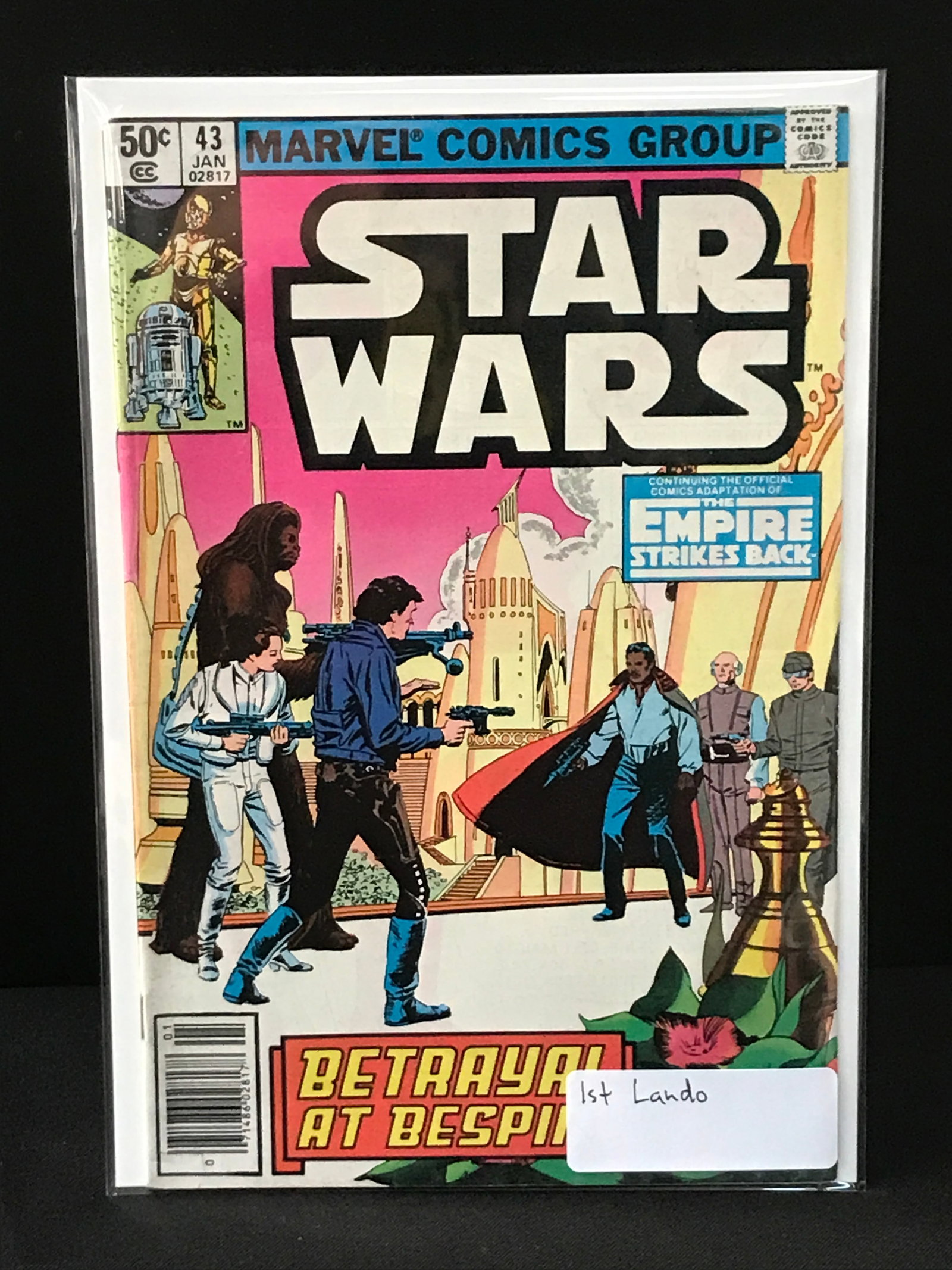 Star Wars #43 1ST LANDO - MARVEL COMICS: Prices are in Canadian dollars