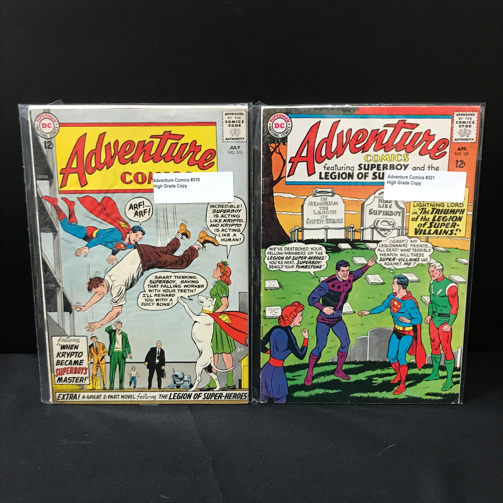 LOT OF 2 ADVENTURE COMICS #330-331 - DC COMICS (1 of 1)