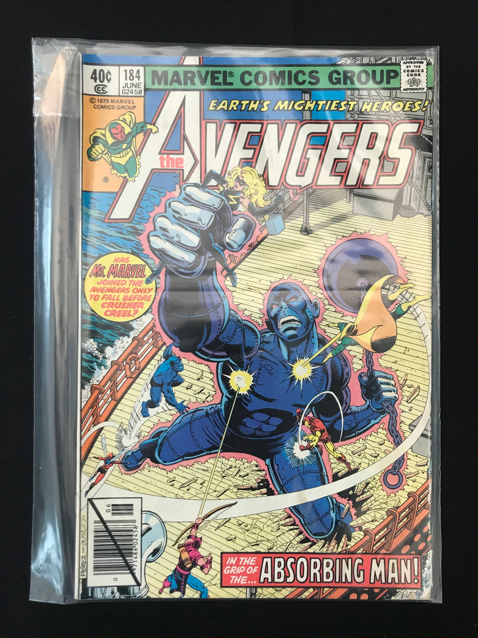 THE AVENGERS #184 - MARVEL COMICS: Prices are in Canadian dollars