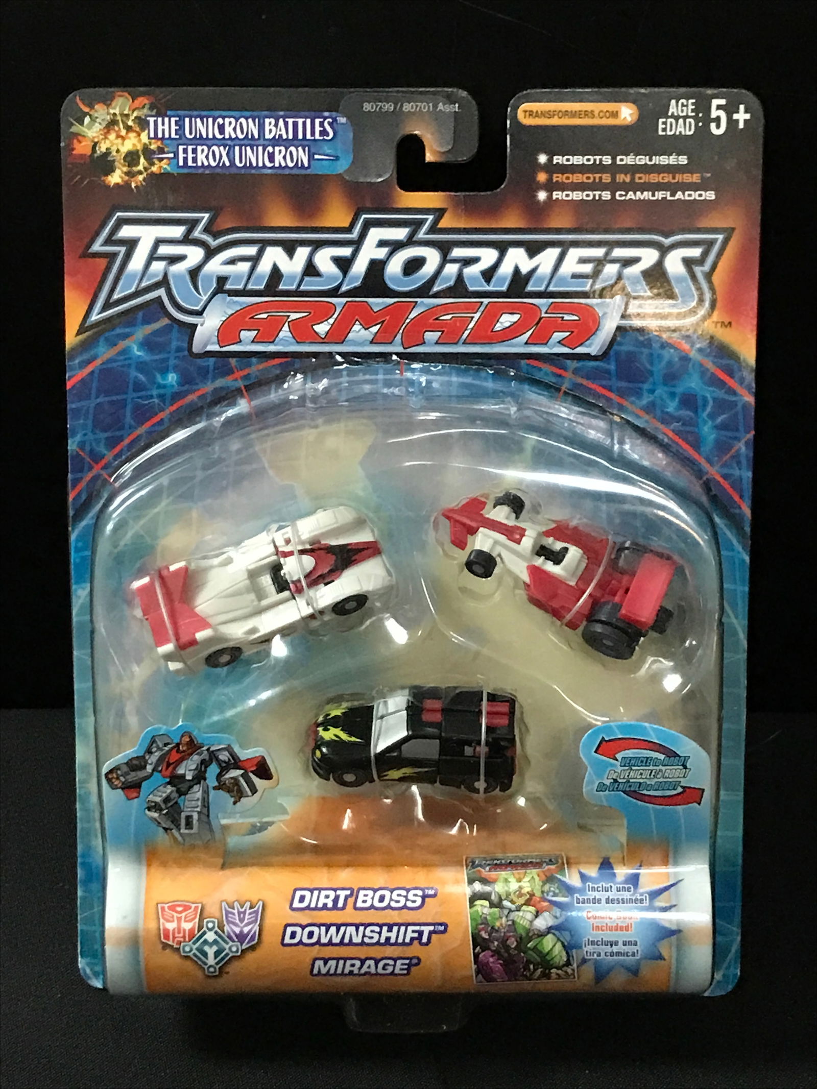 TRANSFORMERS ARMADA DIRT BOSS ACTION FIGURE IN ORIGINAL PACKAGING (1 of 1)