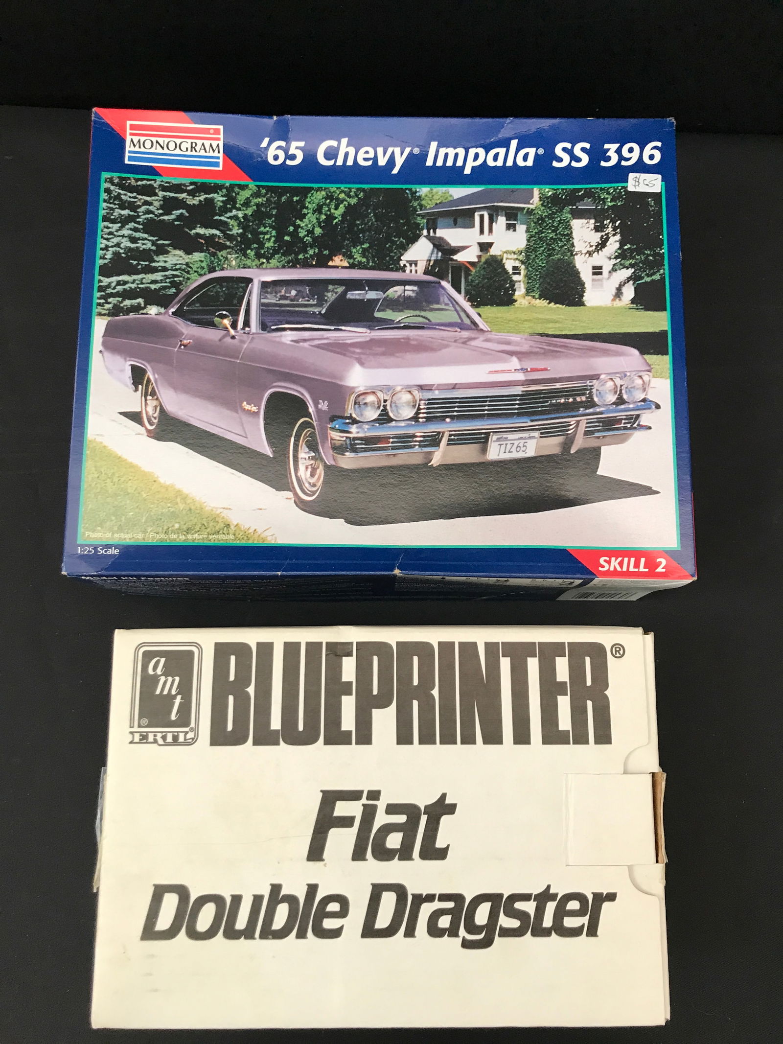 LOT OF 2 HOBBY MODEL CAR KITS (1 of 1)