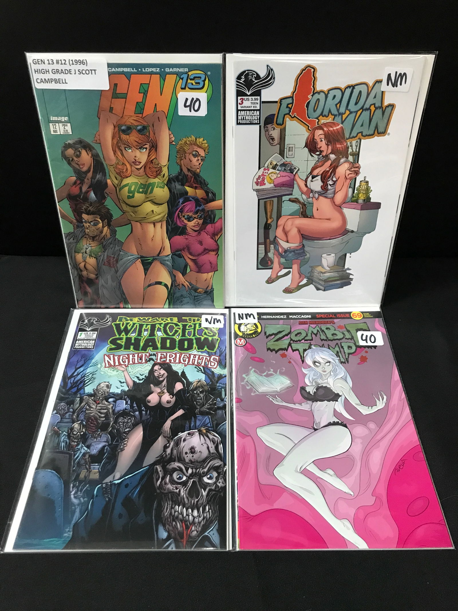 LOT OF 4 INDEPENDENT COMICS - VARIOUS TITLES (1 of 1)