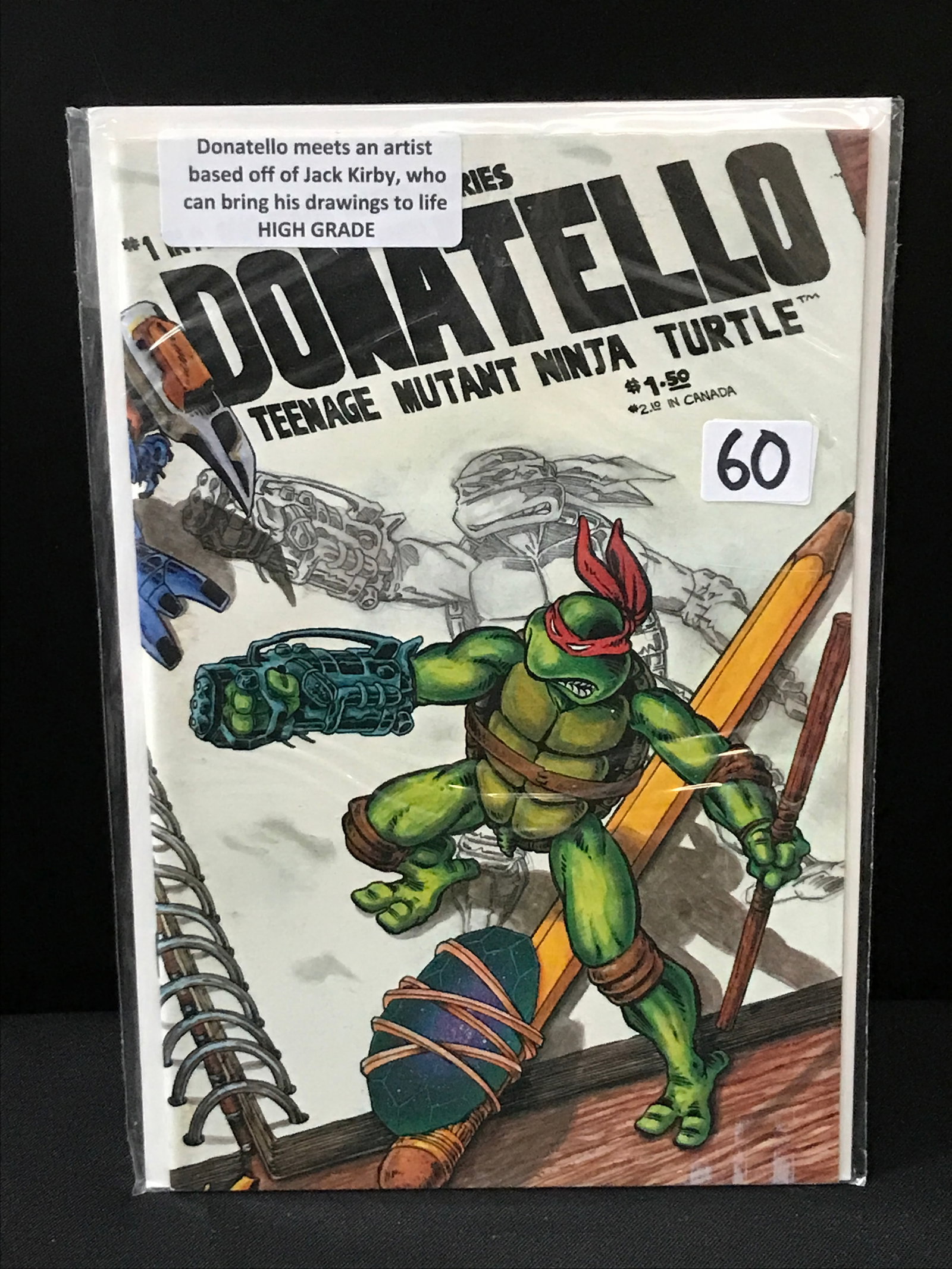 TEENAGE MUTANT NINJA TURTLES DONATELLO #1 - SOLSON PUBLICATIONS: Prices are in Canadian Dollars
